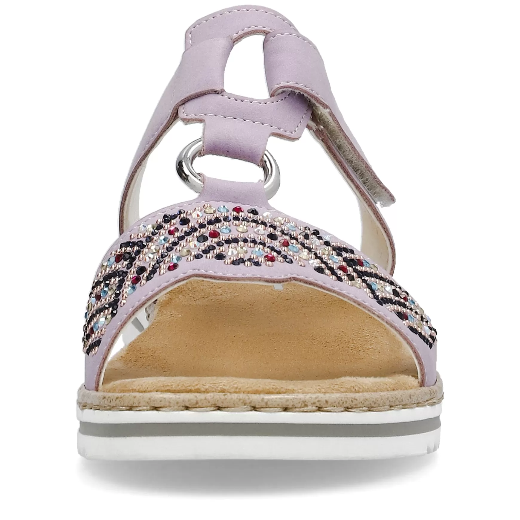 Women'S Mules In Lilac Colors-Rieker Hot