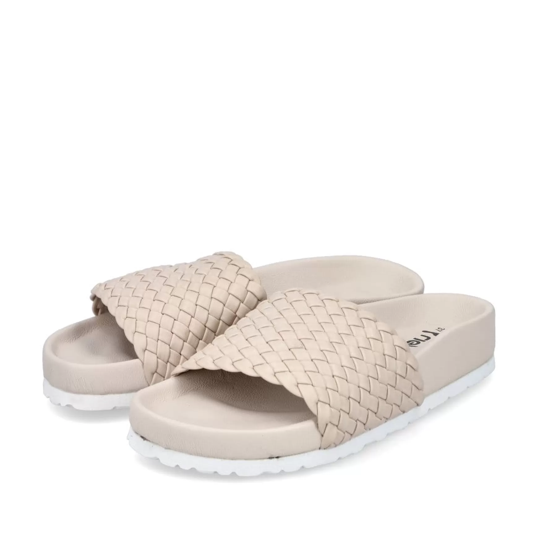 Women'S Mules Light Beige-Rieker Cheap