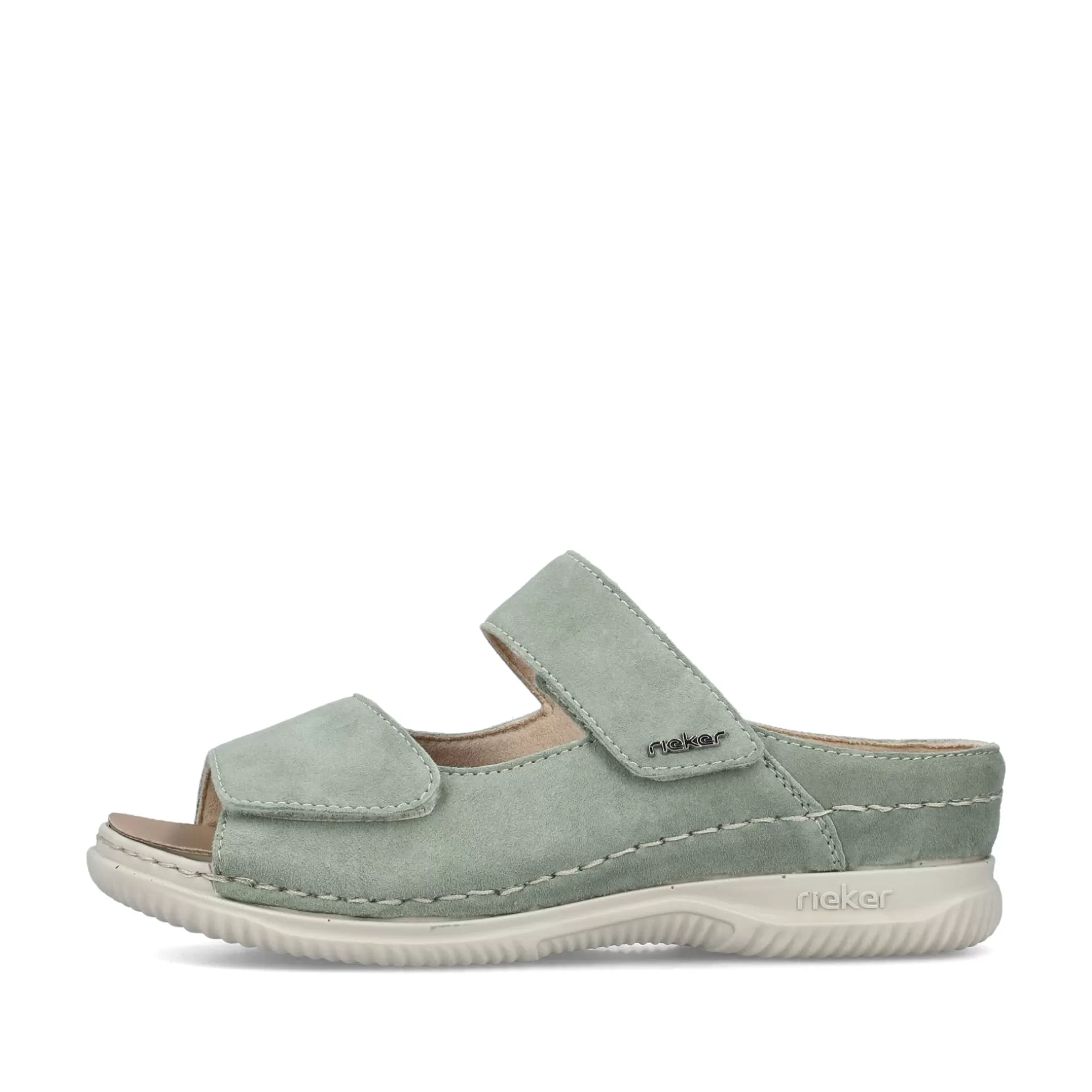 Women'S Mules Light Green-Rieker Best Sale