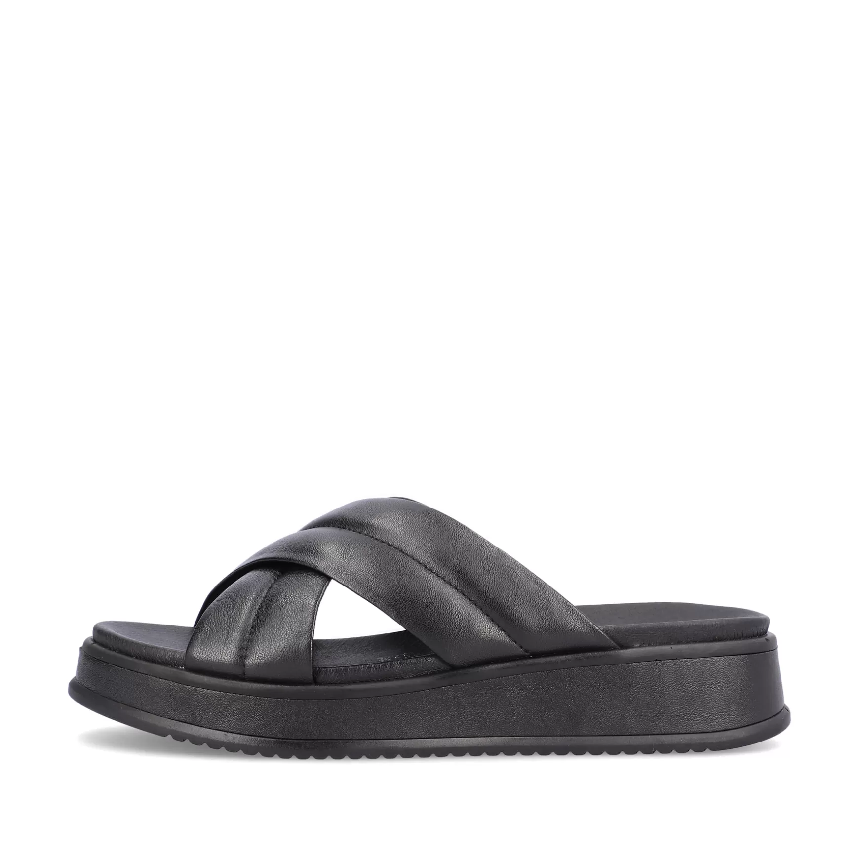 Women'S Mules Midnight Black-Rieker Store