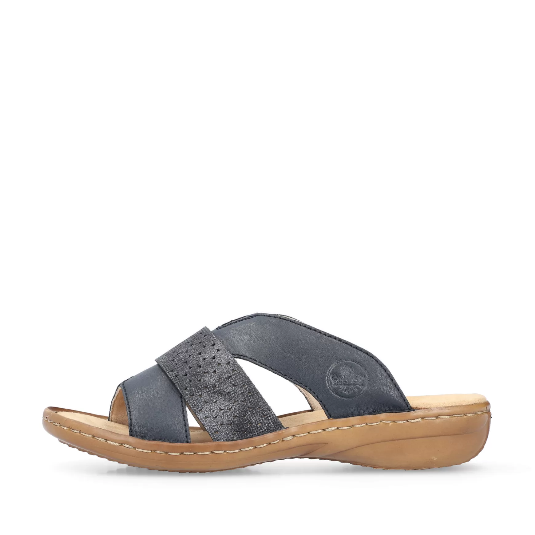 Women'S Mules Navy Blue-Rieker Clearance