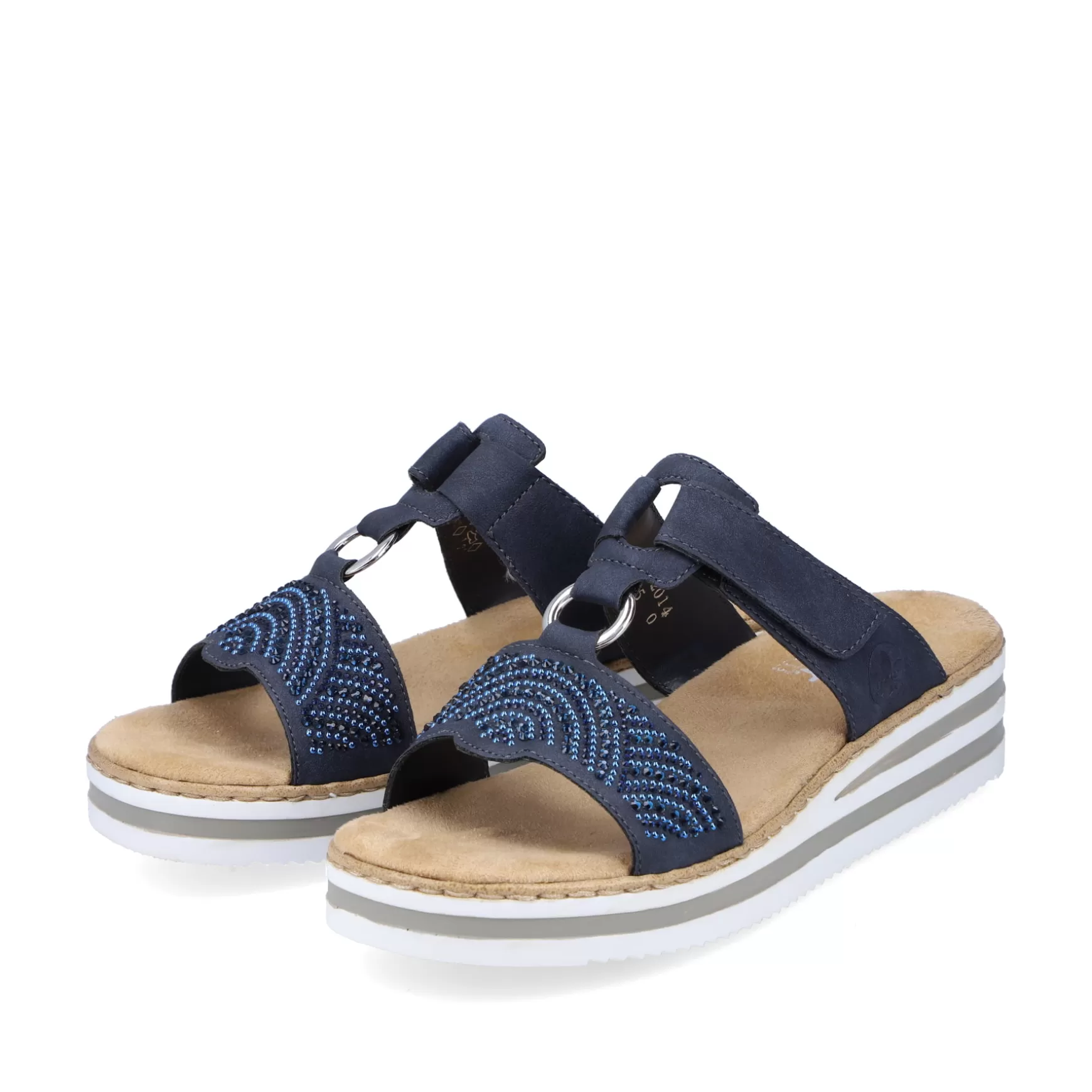 Women'S Mules Navy Blue-Rieker Best Sale