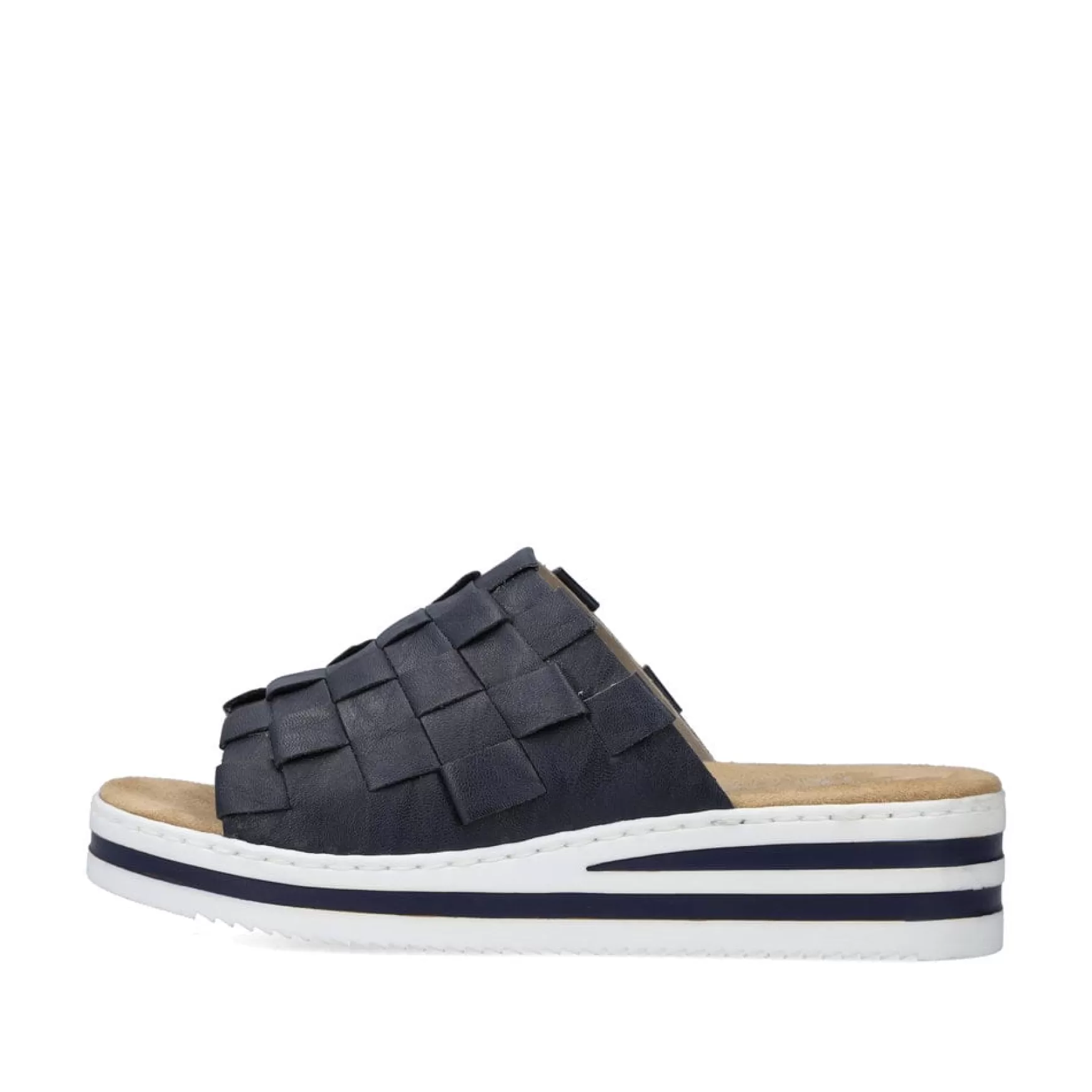 Women'S Mules Navy Blue-Rieker Flash Sale