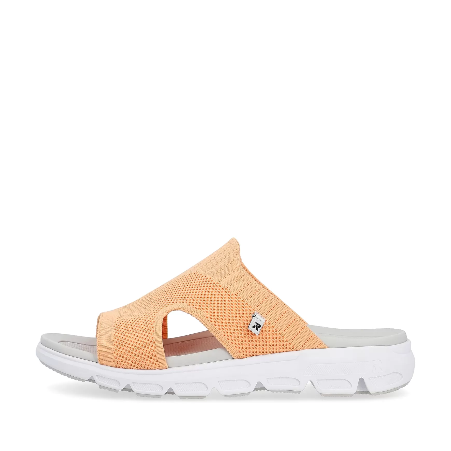 Women'S Mules Neon Orange-Rieker New