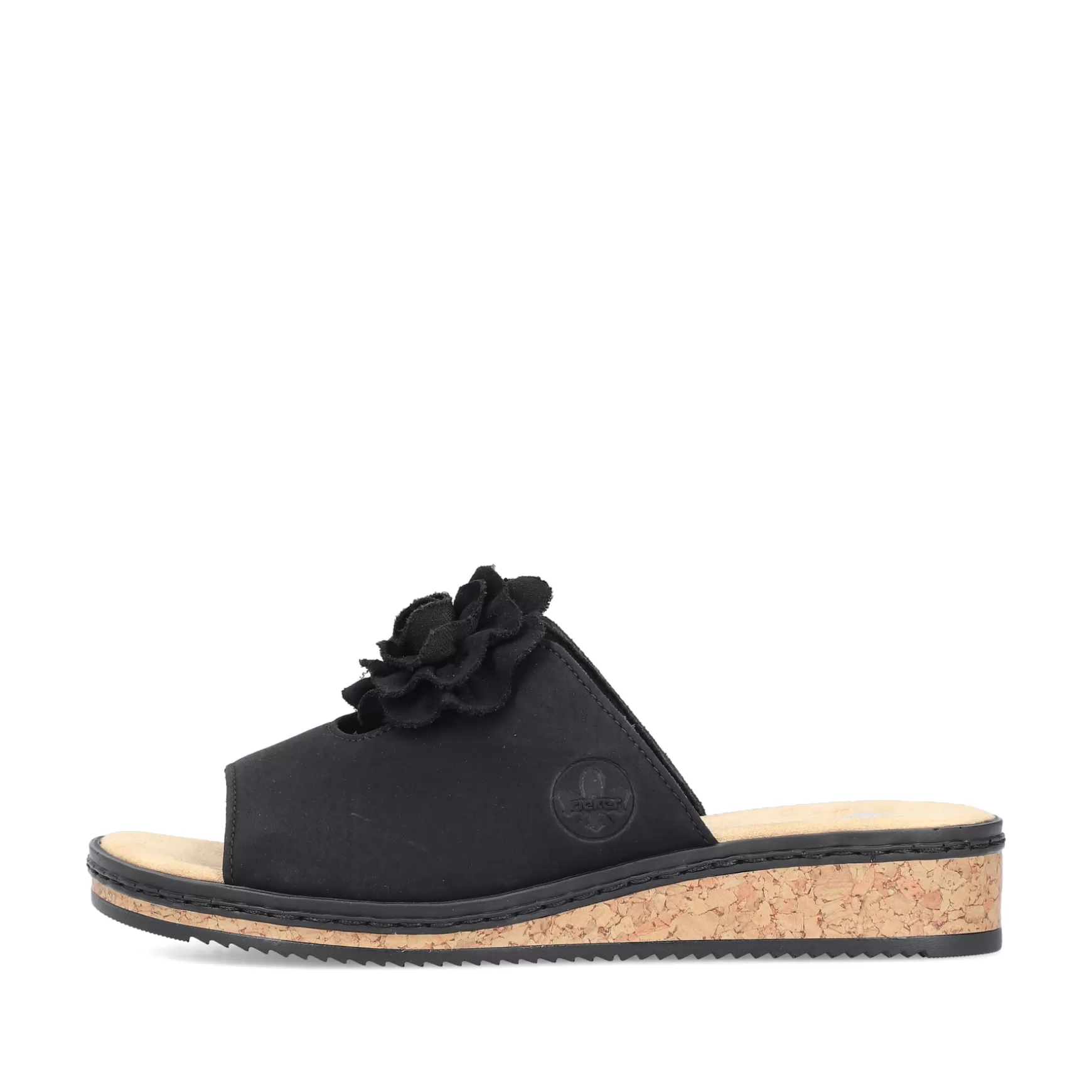 Women'S Mules Night Black-Rieker Best