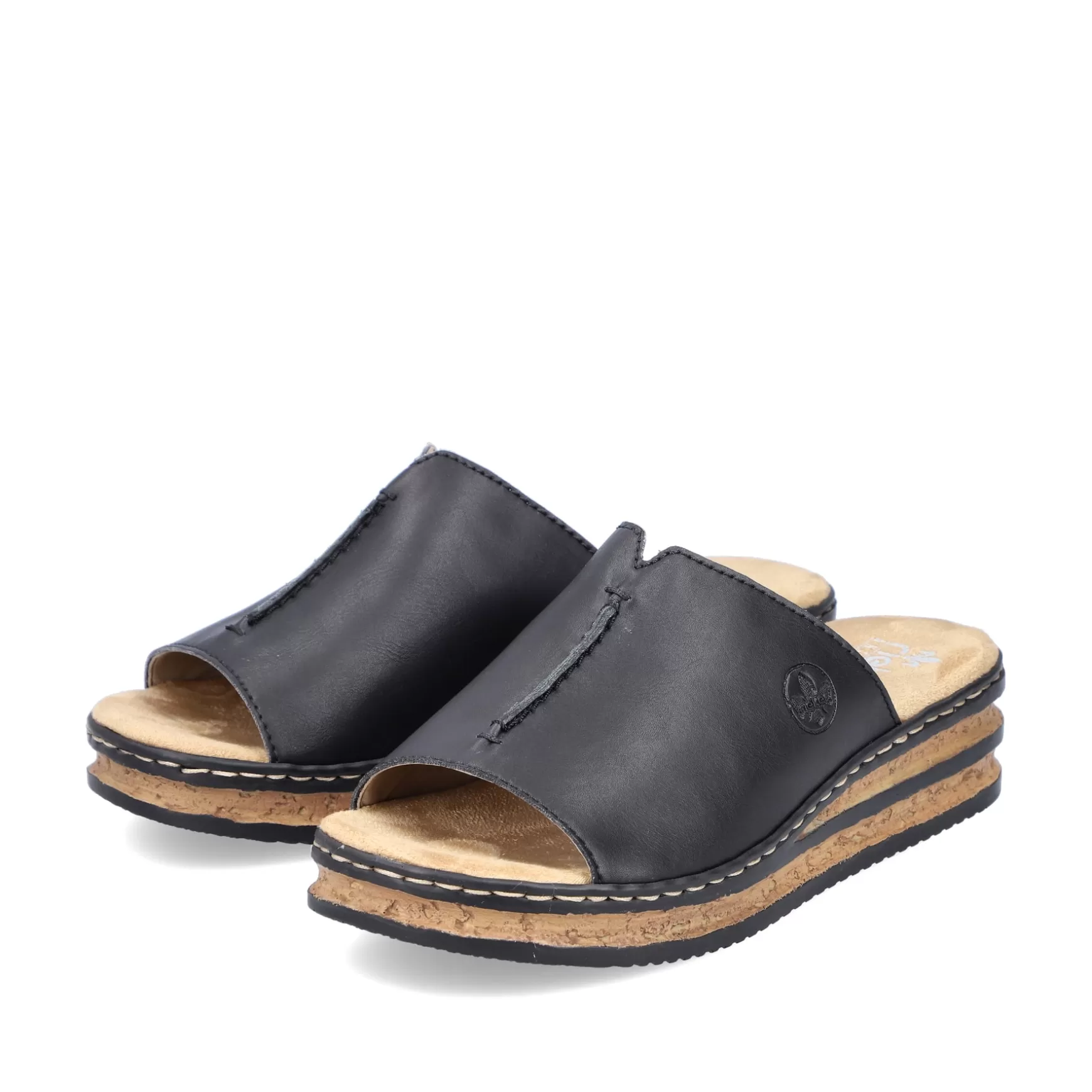 Women'S Mules Night Black-Rieker Flash Sale