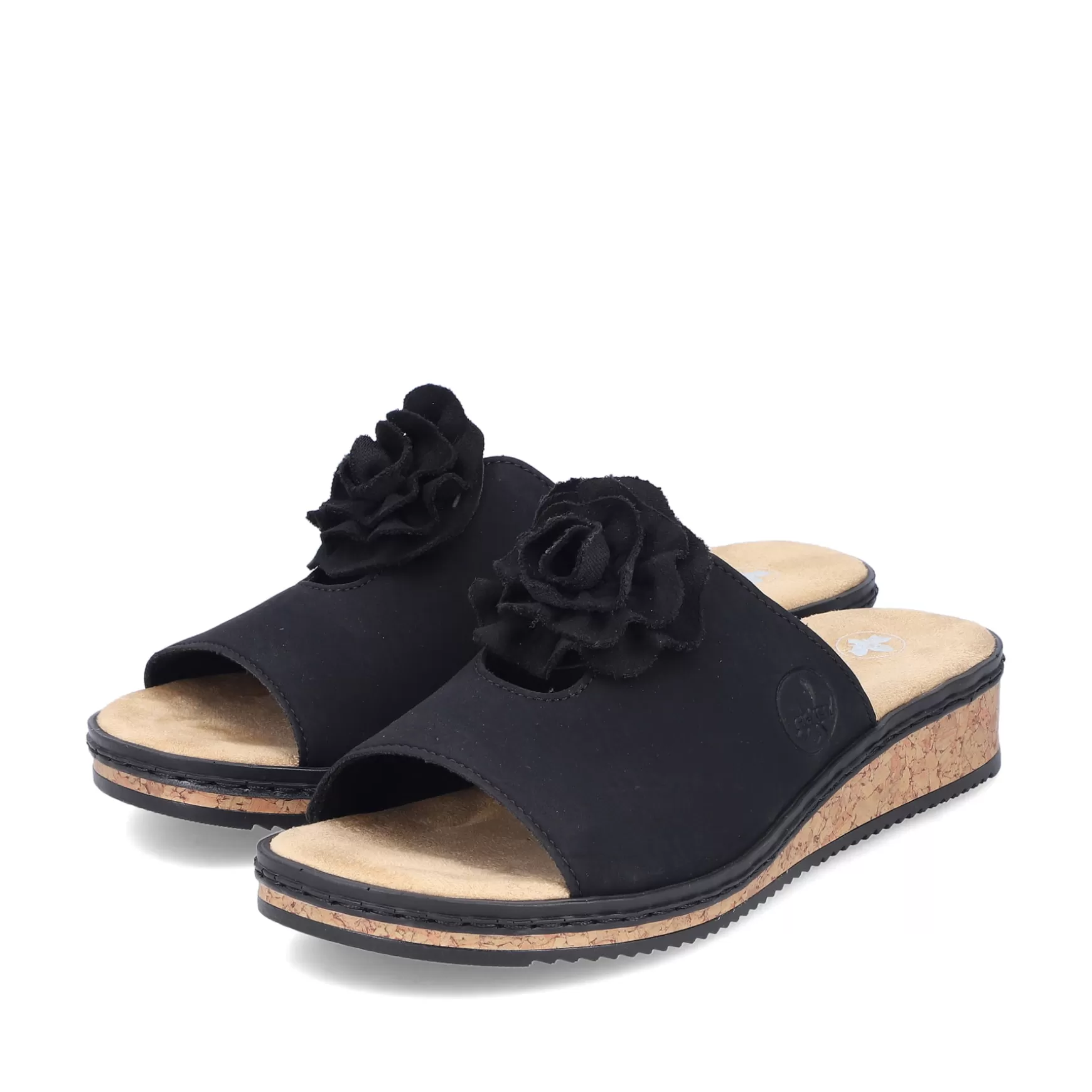 Women'S Mules Night Black-Rieker Best