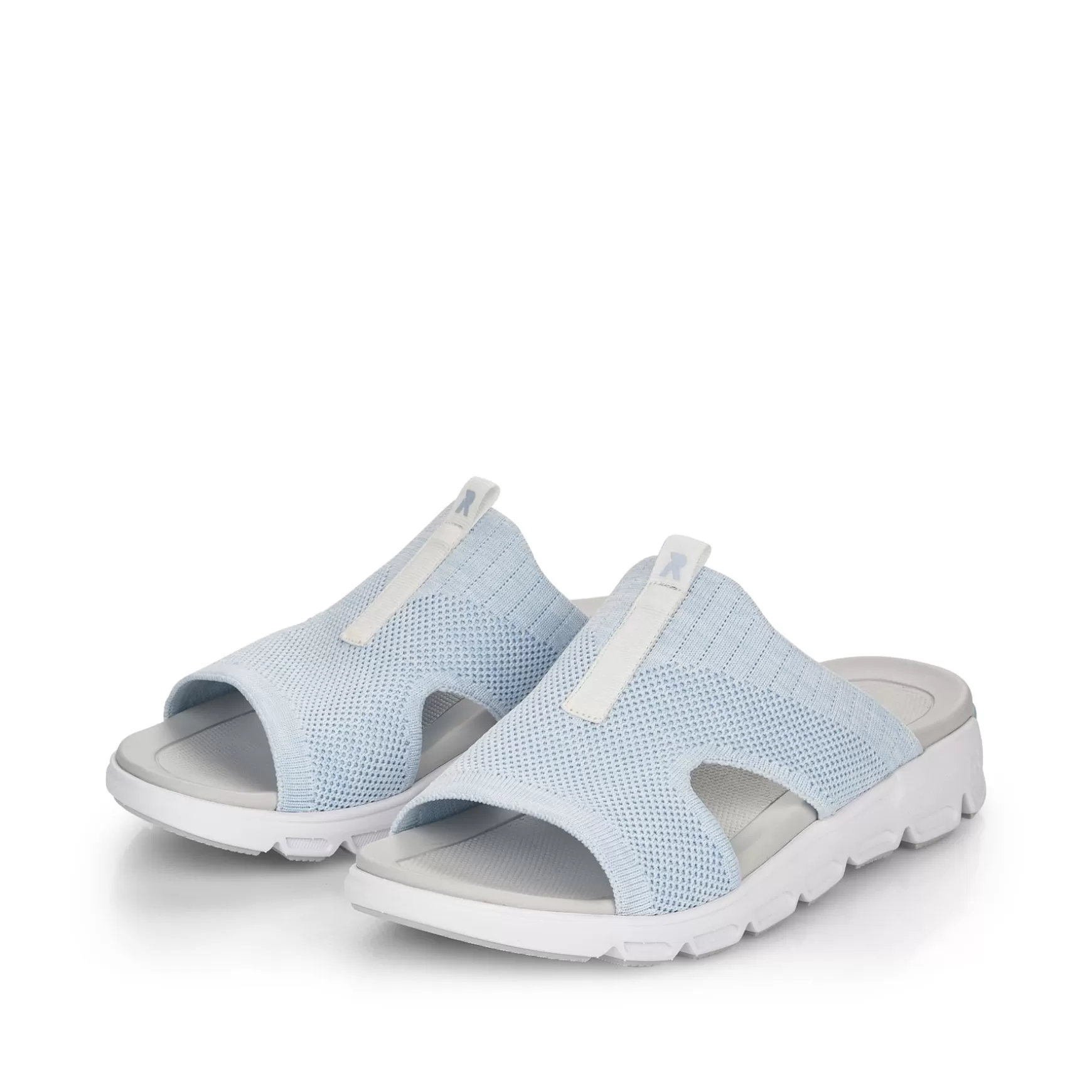 Women'S Mules Pastel Blue-Rieker Outlet