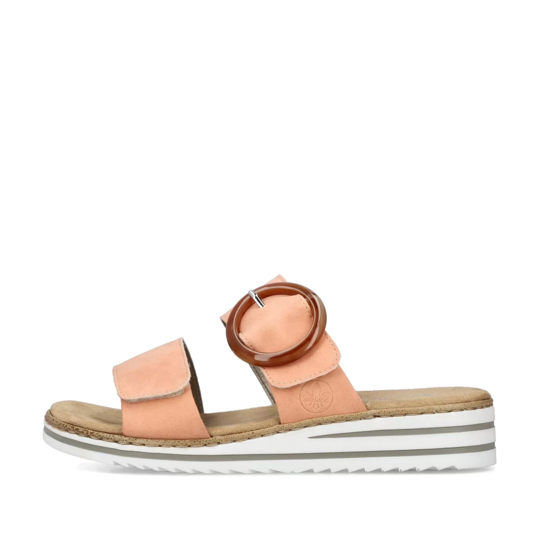 Women'S Mules Peach-Rieker Cheap