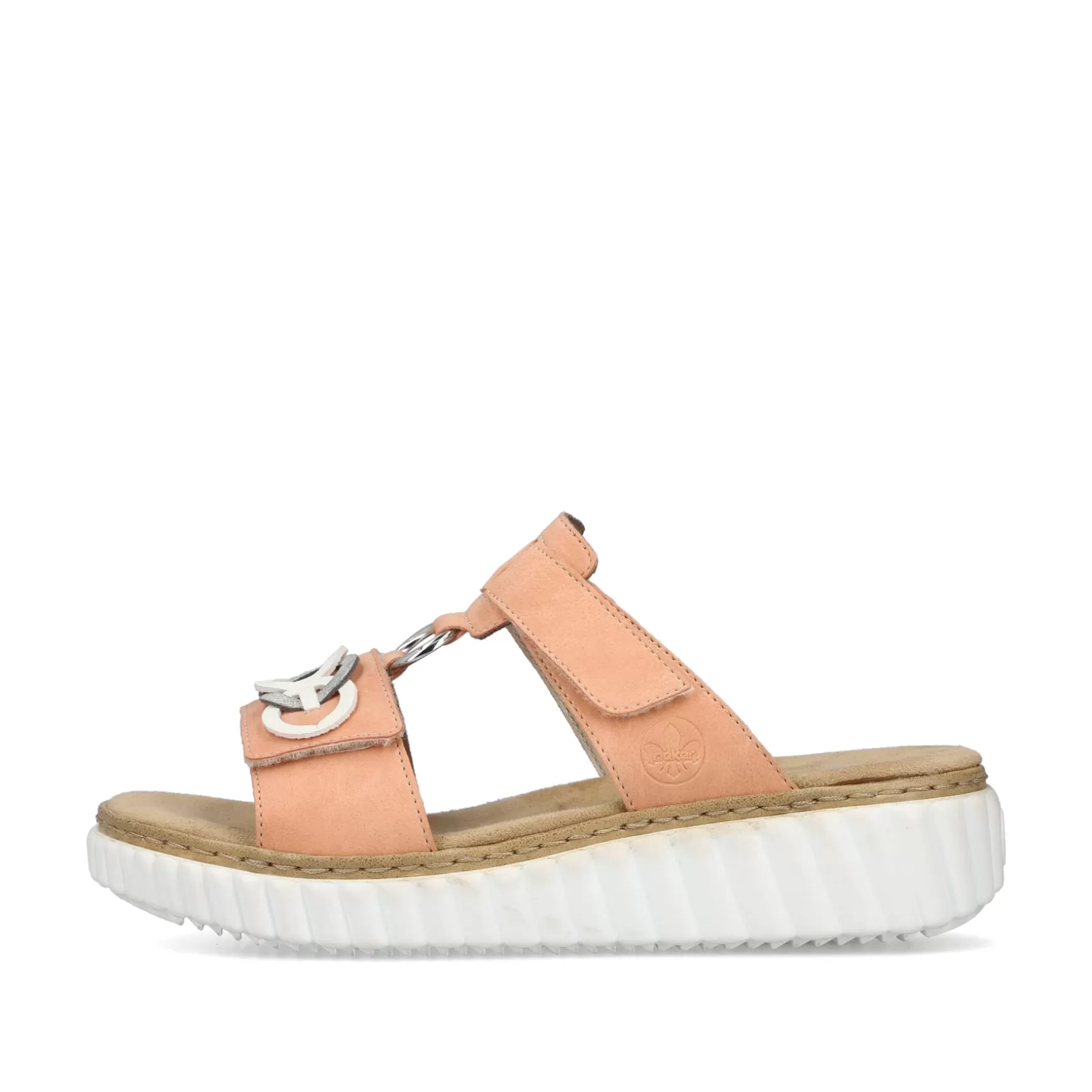 Women'S Mules Peach-Rieker Store