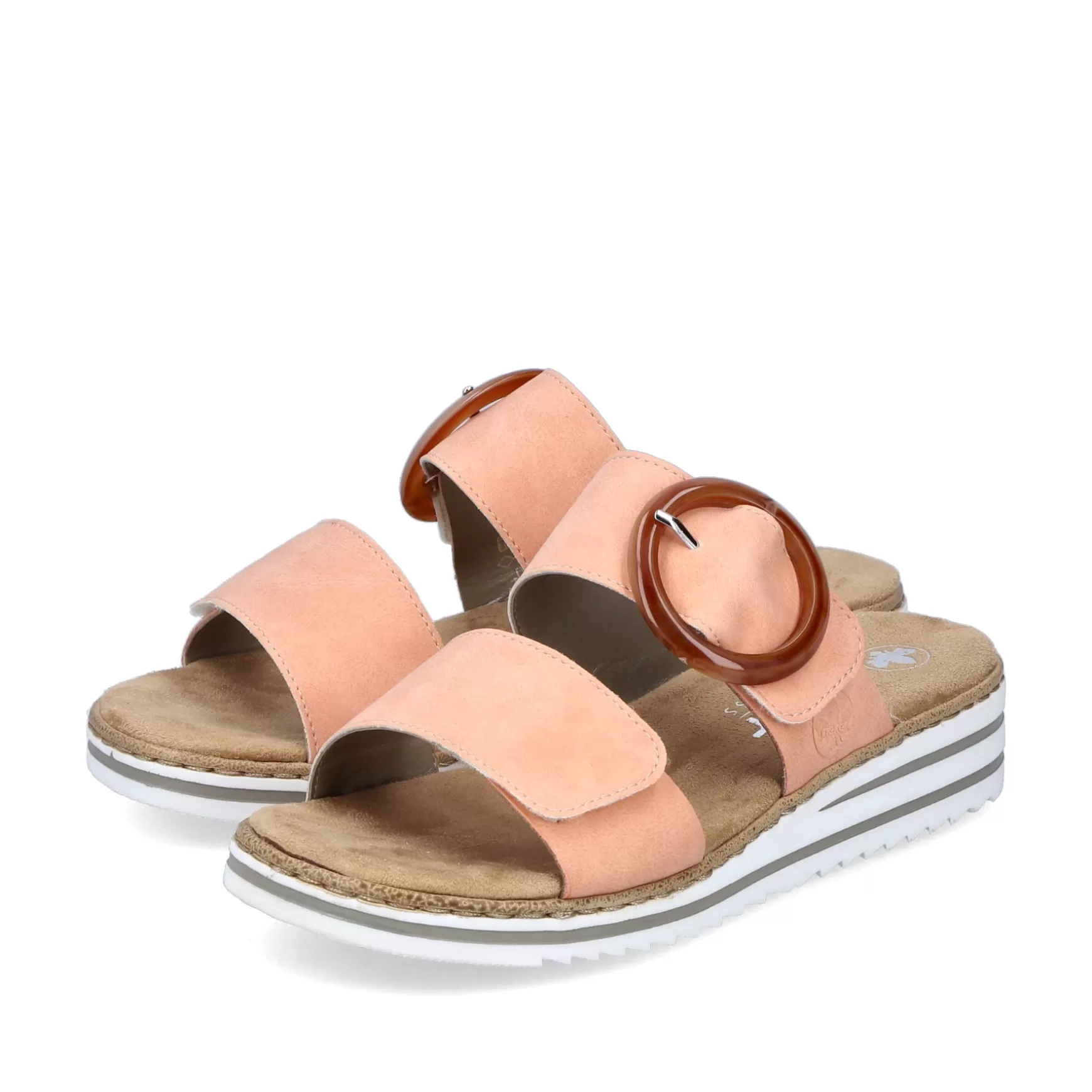 Women'S Mules Peach-Rieker Cheap