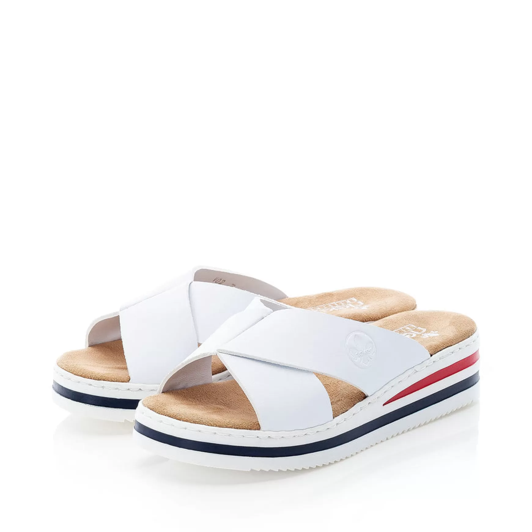 Women'S Mules Pearl White-Rieker Flash Sale