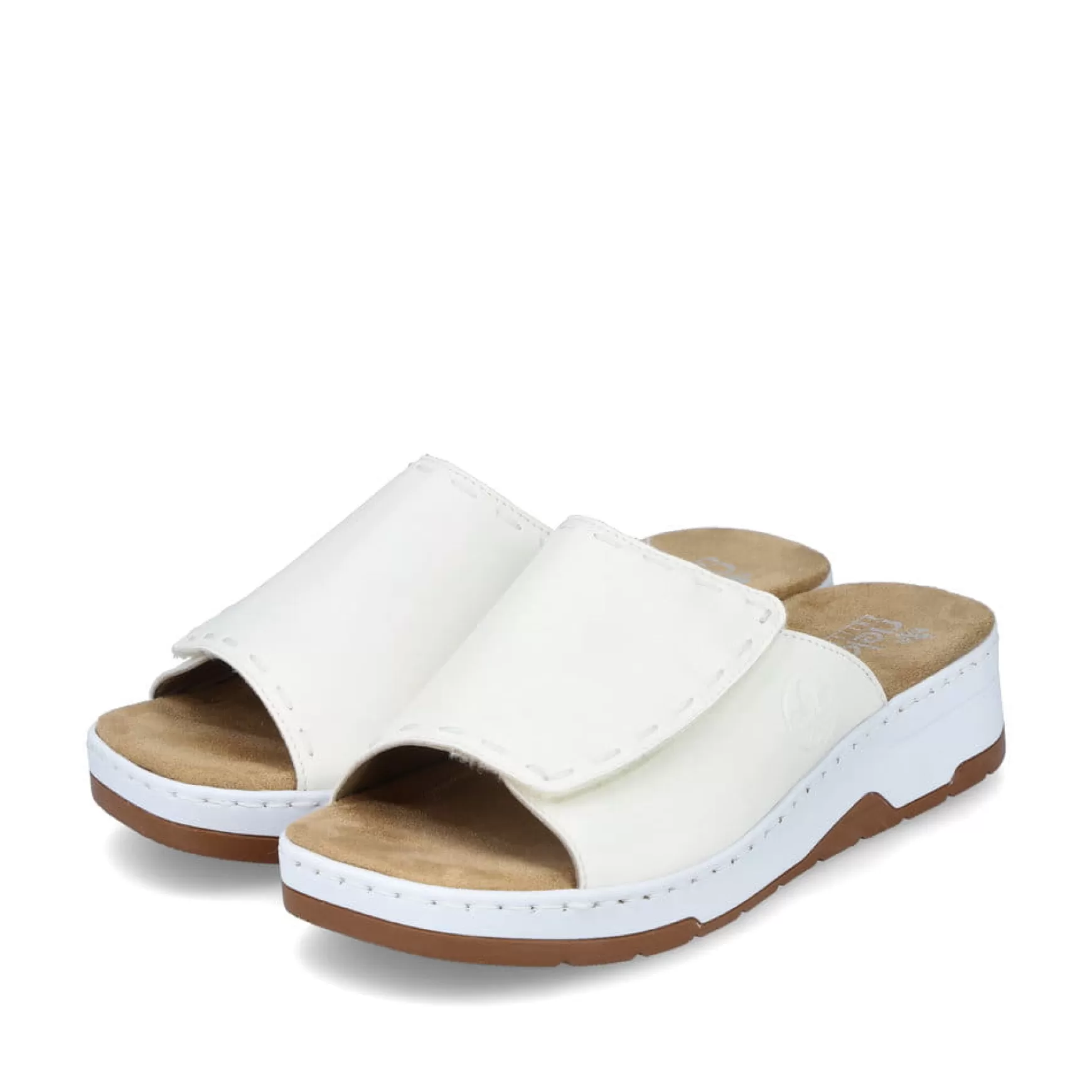 Women'S Mules Pearl White-Rieker Sale