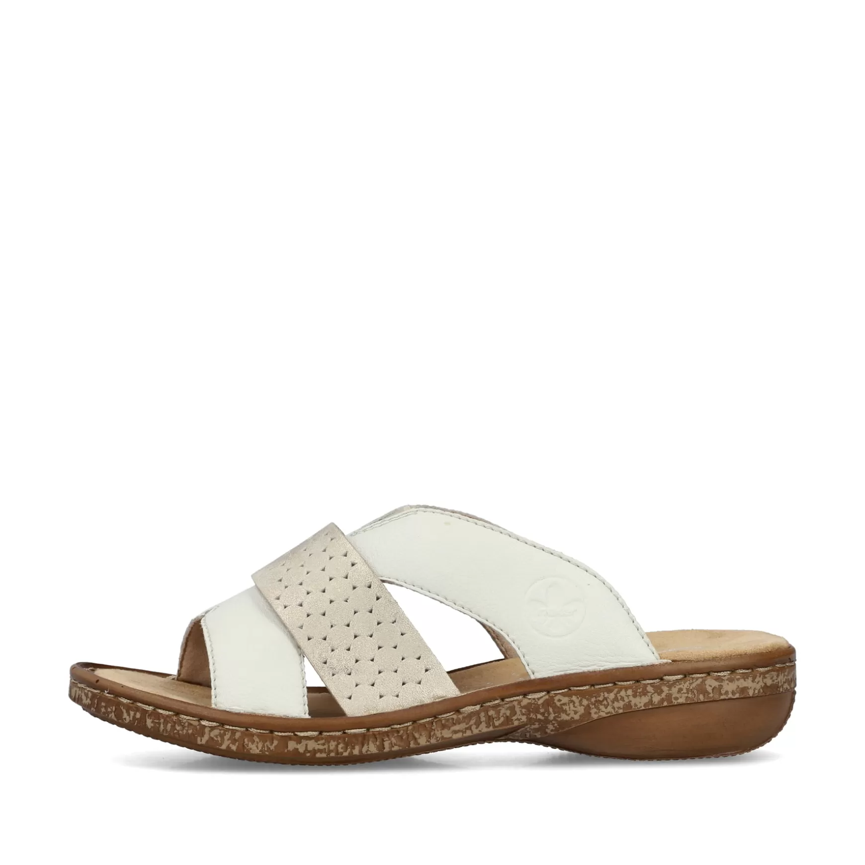 Women'S Mules Pure White-Rieker Store