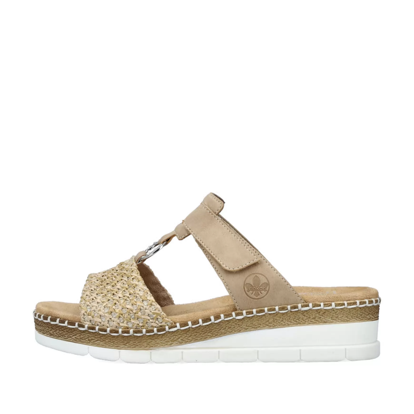 Women'S Mules Sand Beige-Rieker New