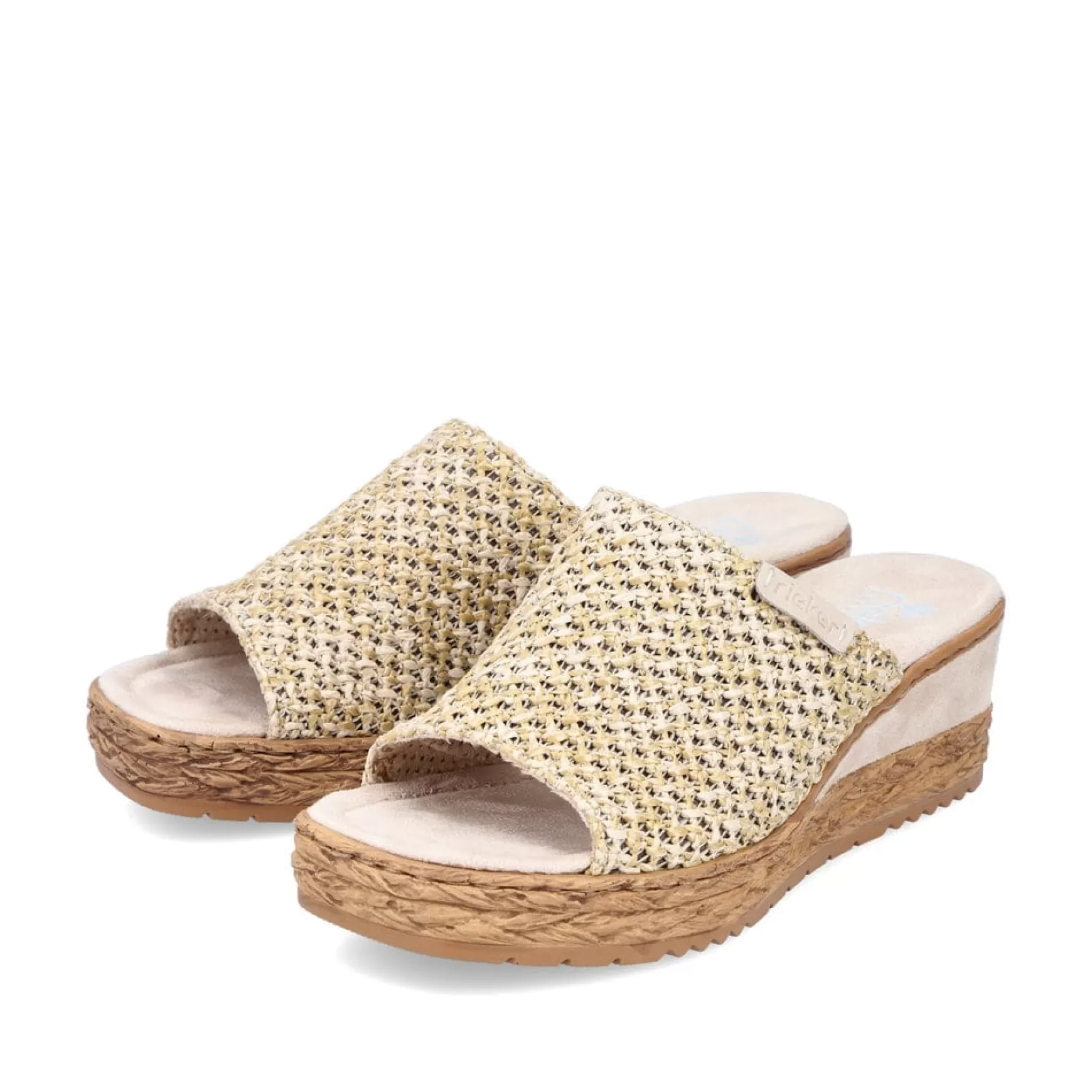 Women'S Mules Sand Beige-Rieker Sale