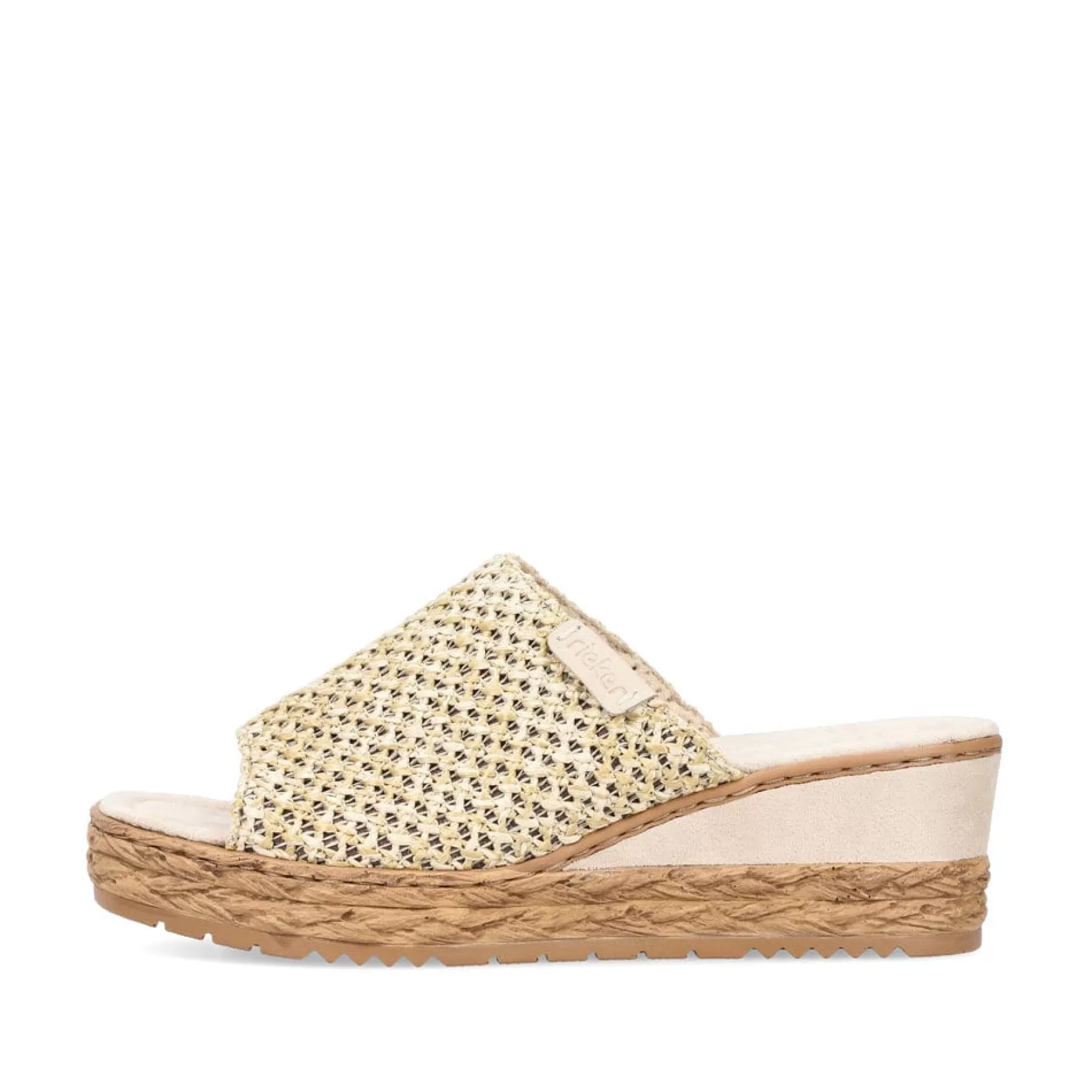 Women'S Mules Sand Beige-Rieker Sale