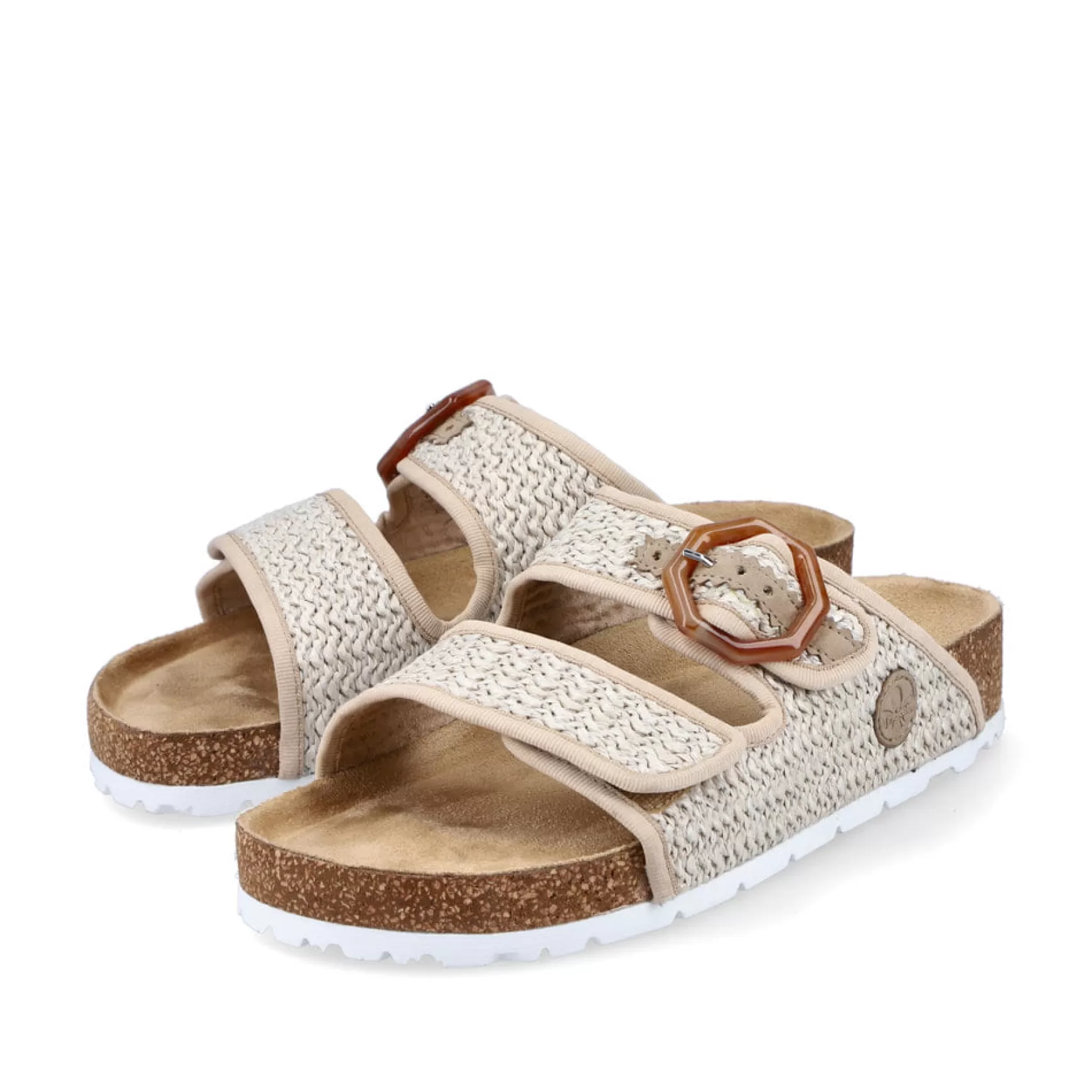 Women'S Mules Sand Beige-Rieker Clearance