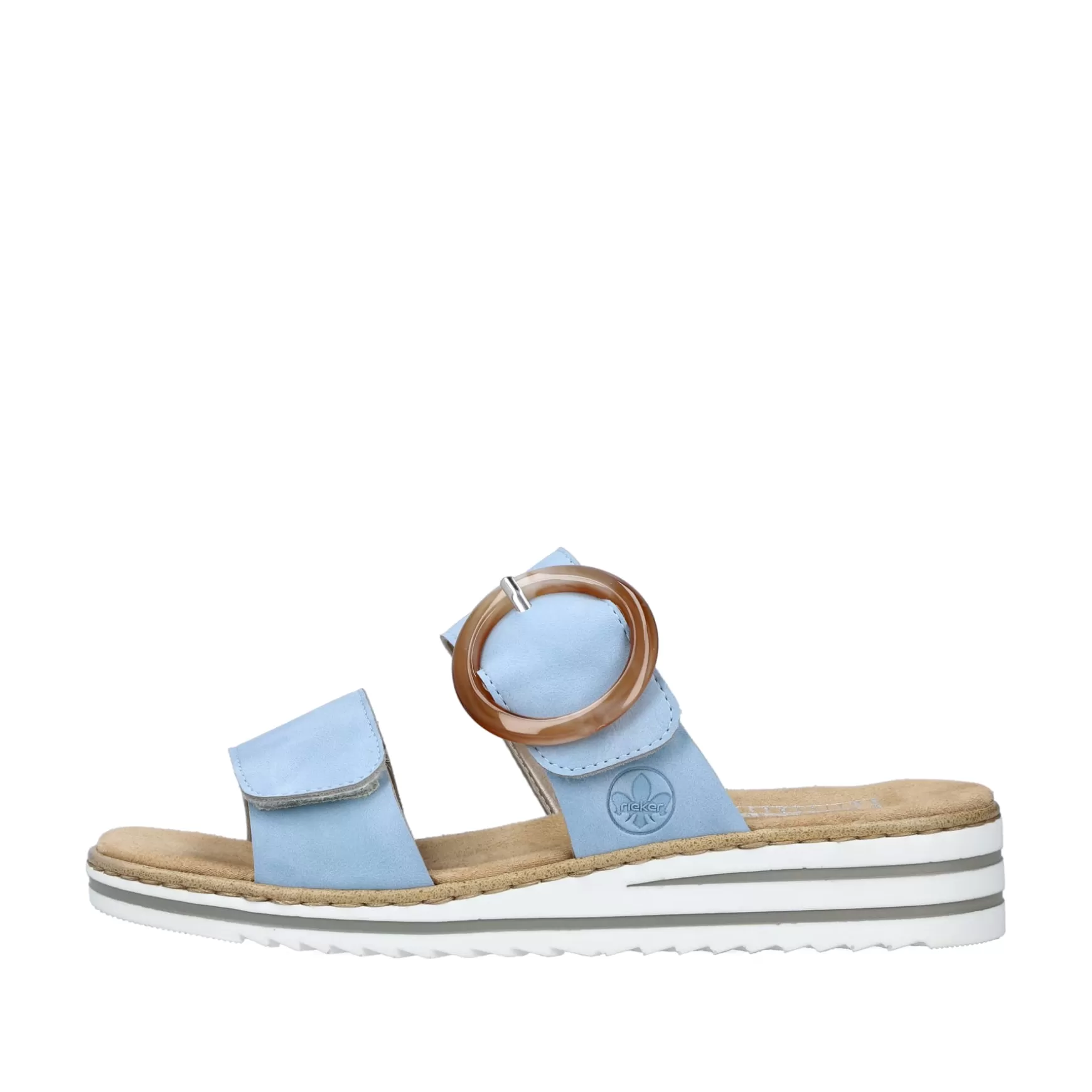 Women'S Mules Sky Blue-Rieker Cheap