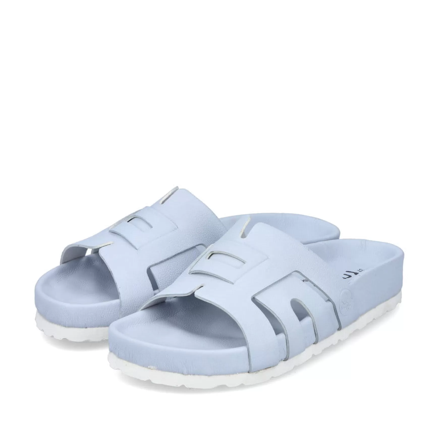 Women'S Mules Sky Blue-Rieker Discount