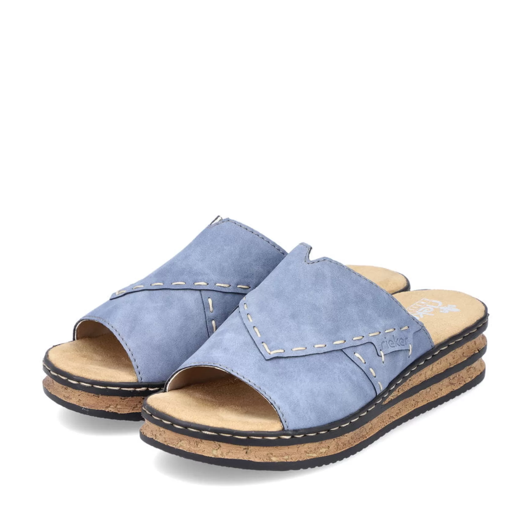 Women'S Mules Sky Blue-Rieker Sale