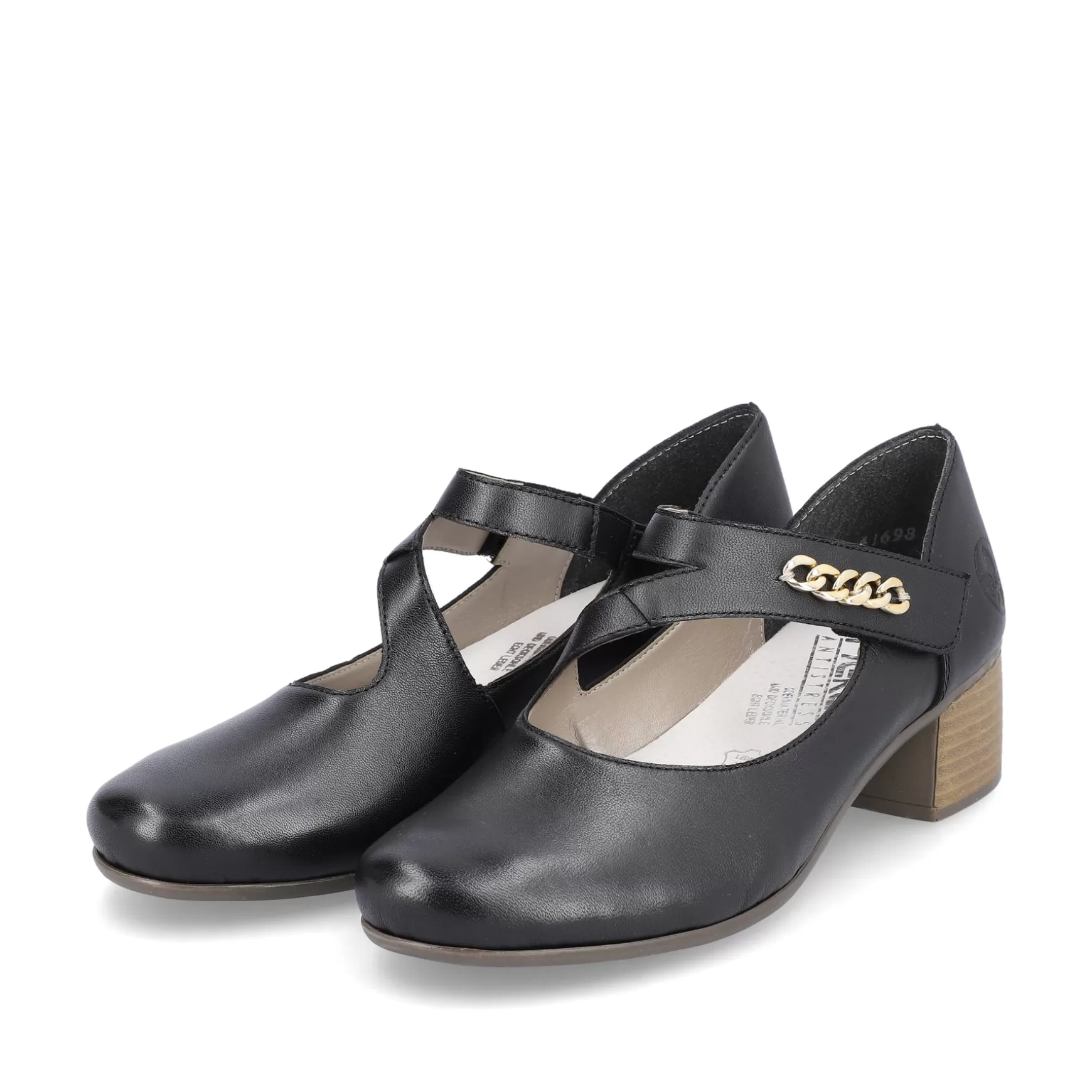 Women'S Pumps Asphalt Black-Rieker Sale