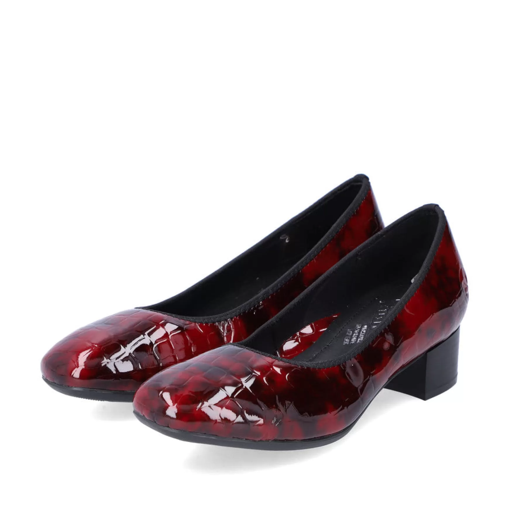 Women'S Pumps Metallic Red-Rieker Discount