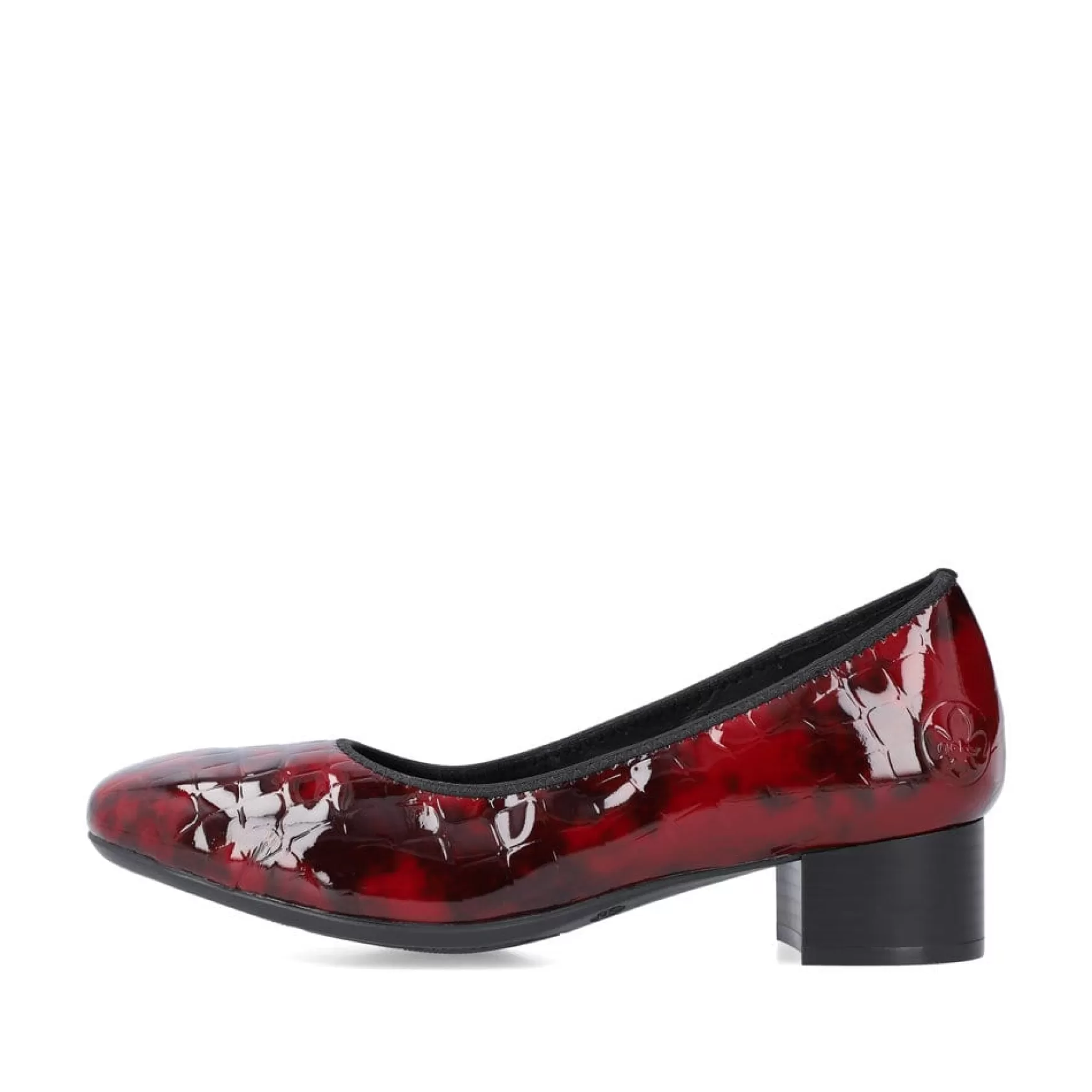 Women'S Pumps Metallic Red-Rieker Discount