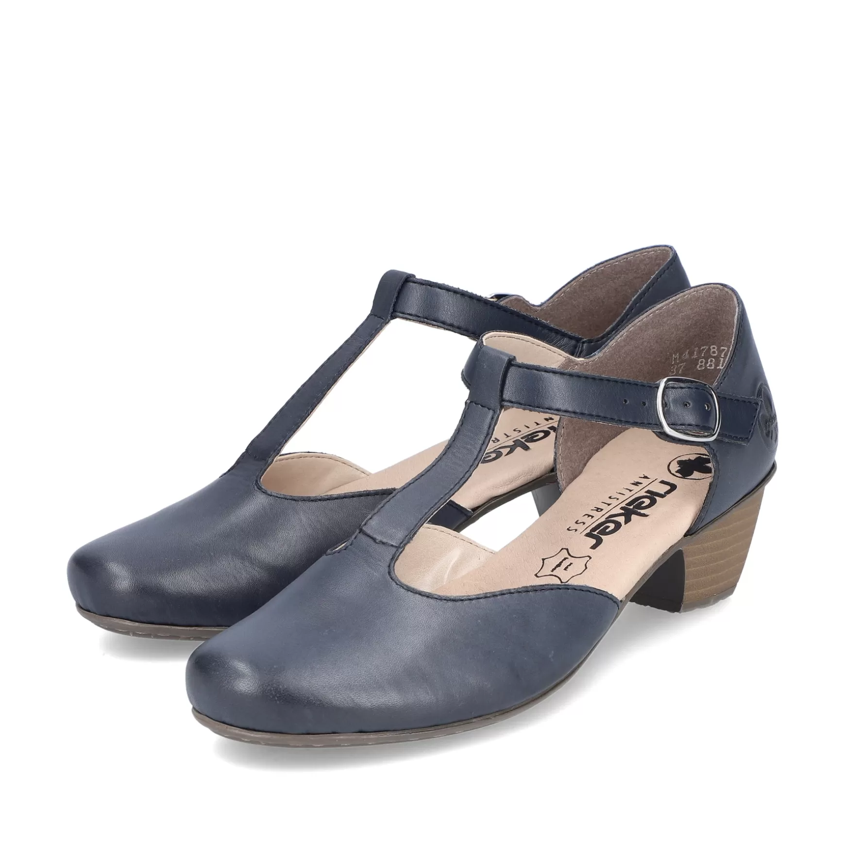 Women'S Pumps Navy Blue-Rieker Store