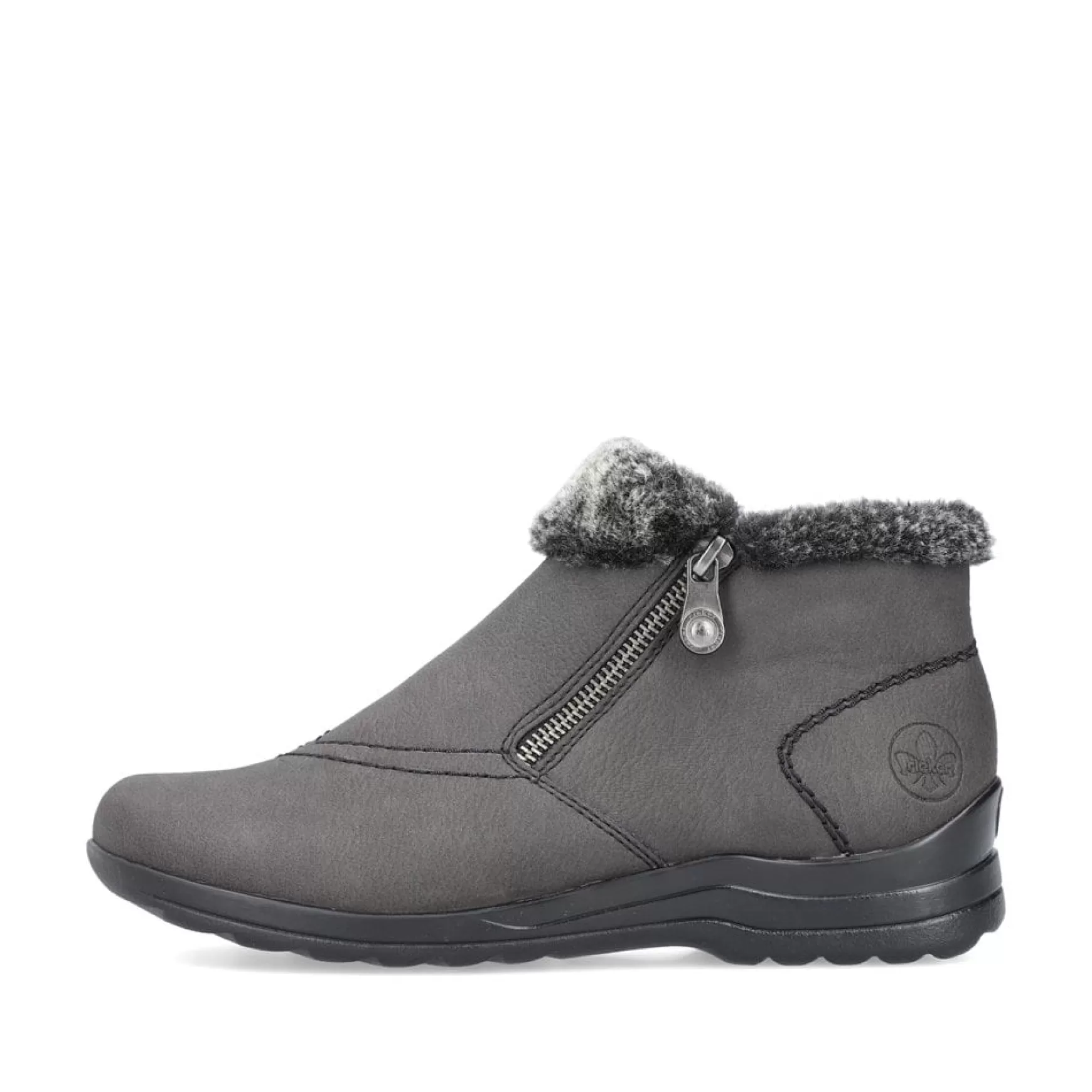 Women'S Short Boots Anthracite-Rieker Hot