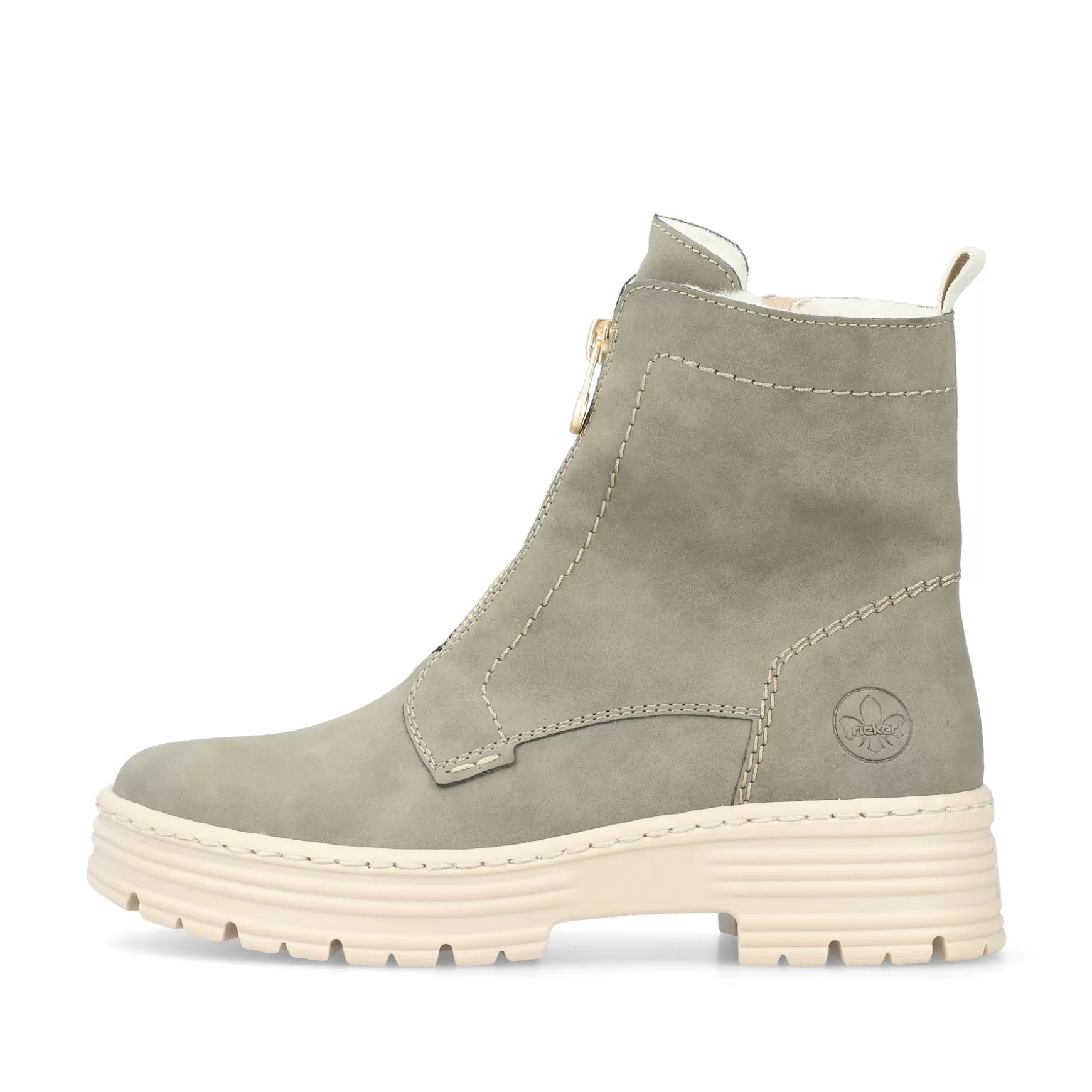 Women'S Short Boots Army Green-Rieker Store