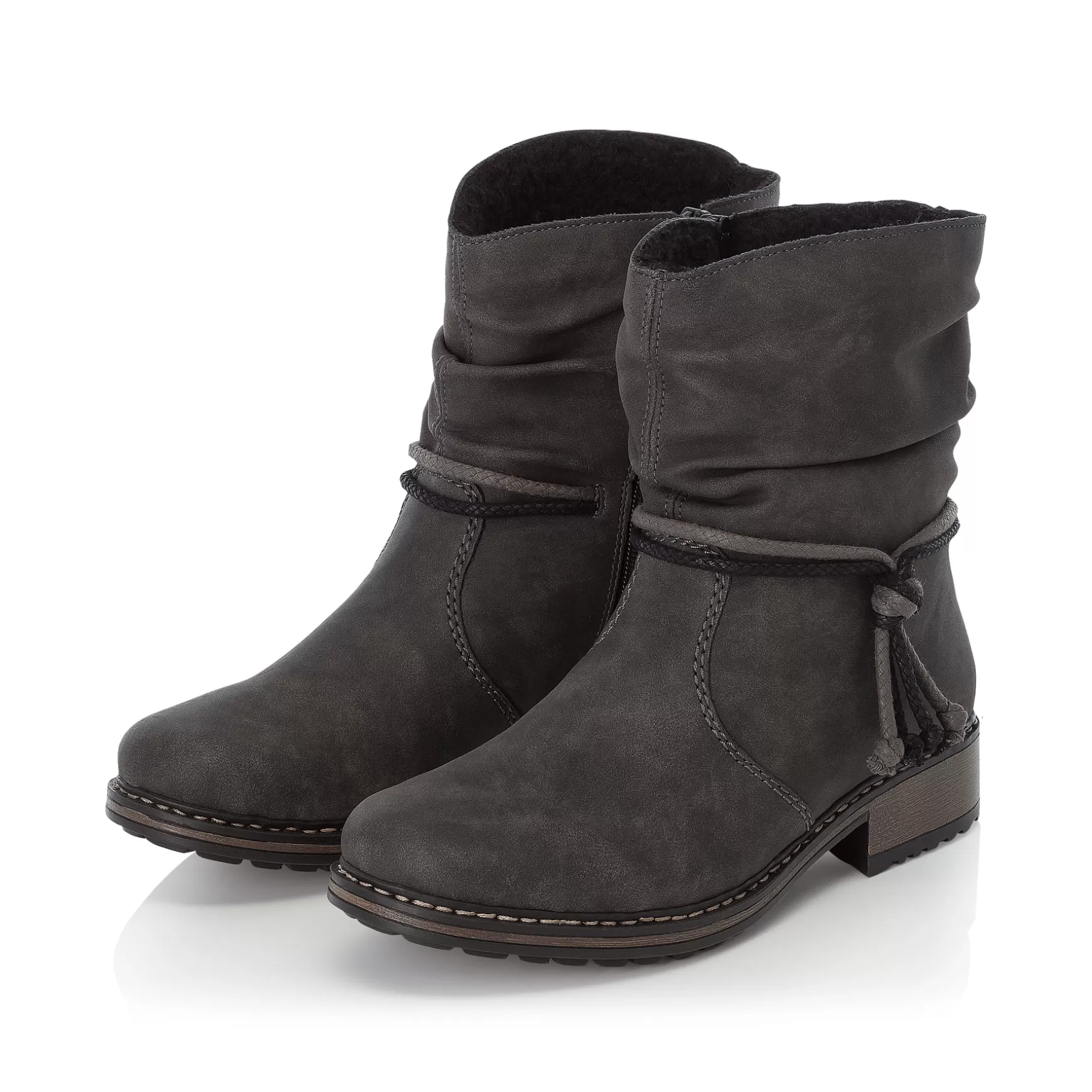 Women'S Short Boots Asphalt Gray-Rieker Outlet