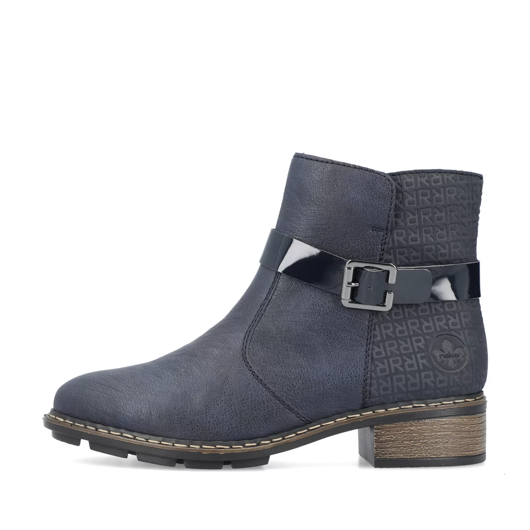 Women'S Short Boots Azure Blue-Rieker Sale