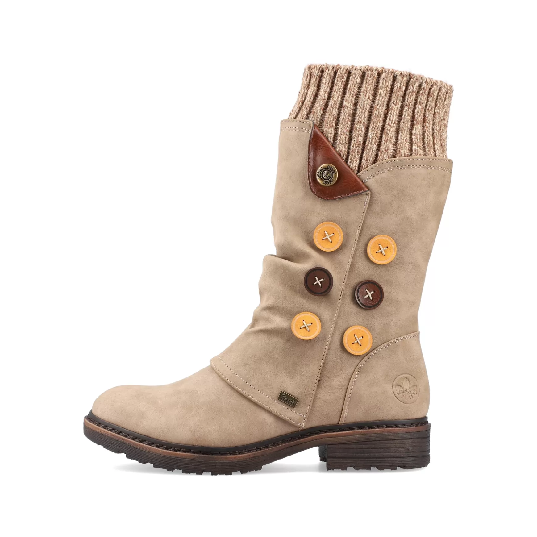 Women'S Short Boots Beige-Rieker Sale