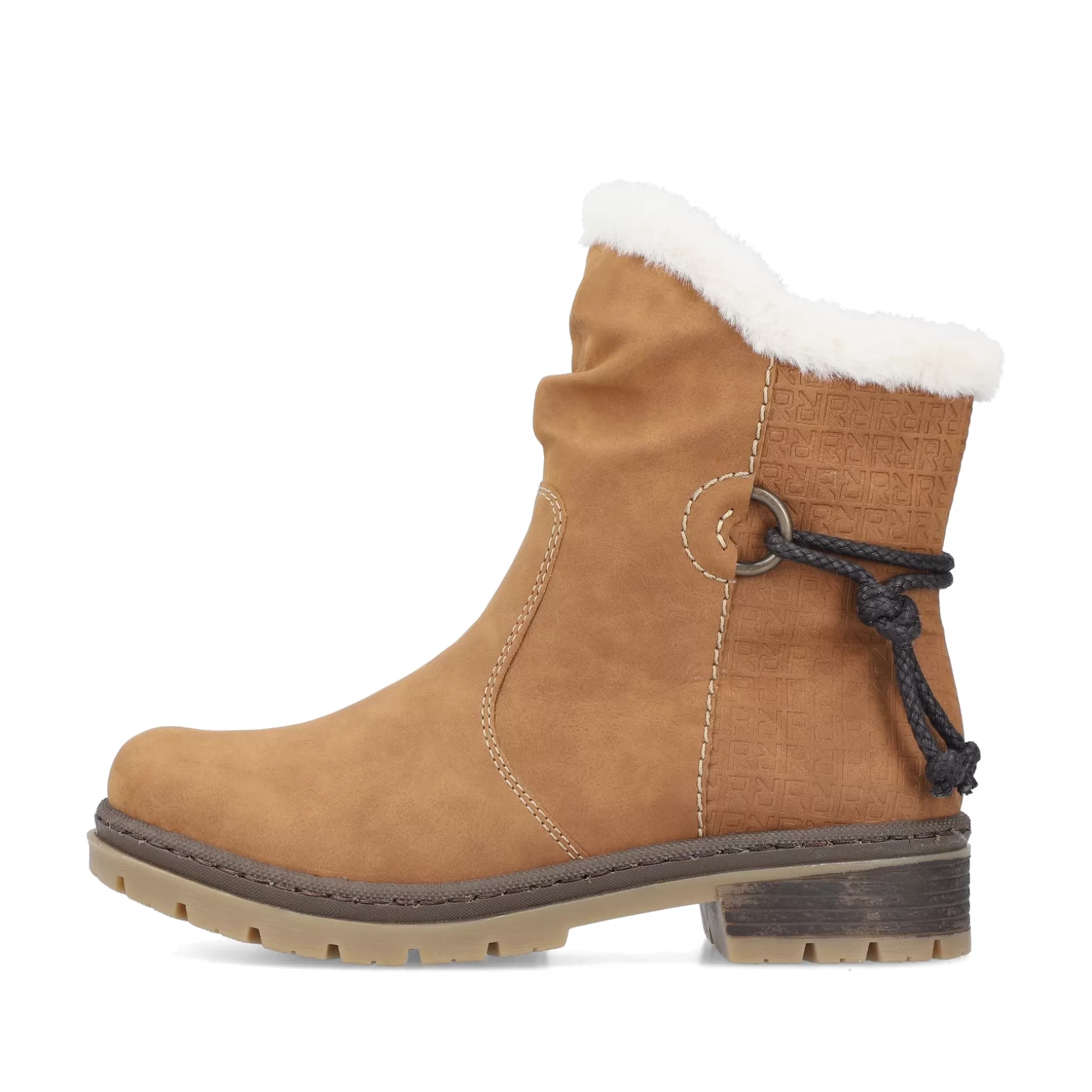 Women'S Short Boots Camel Brown-Rieker Outlet