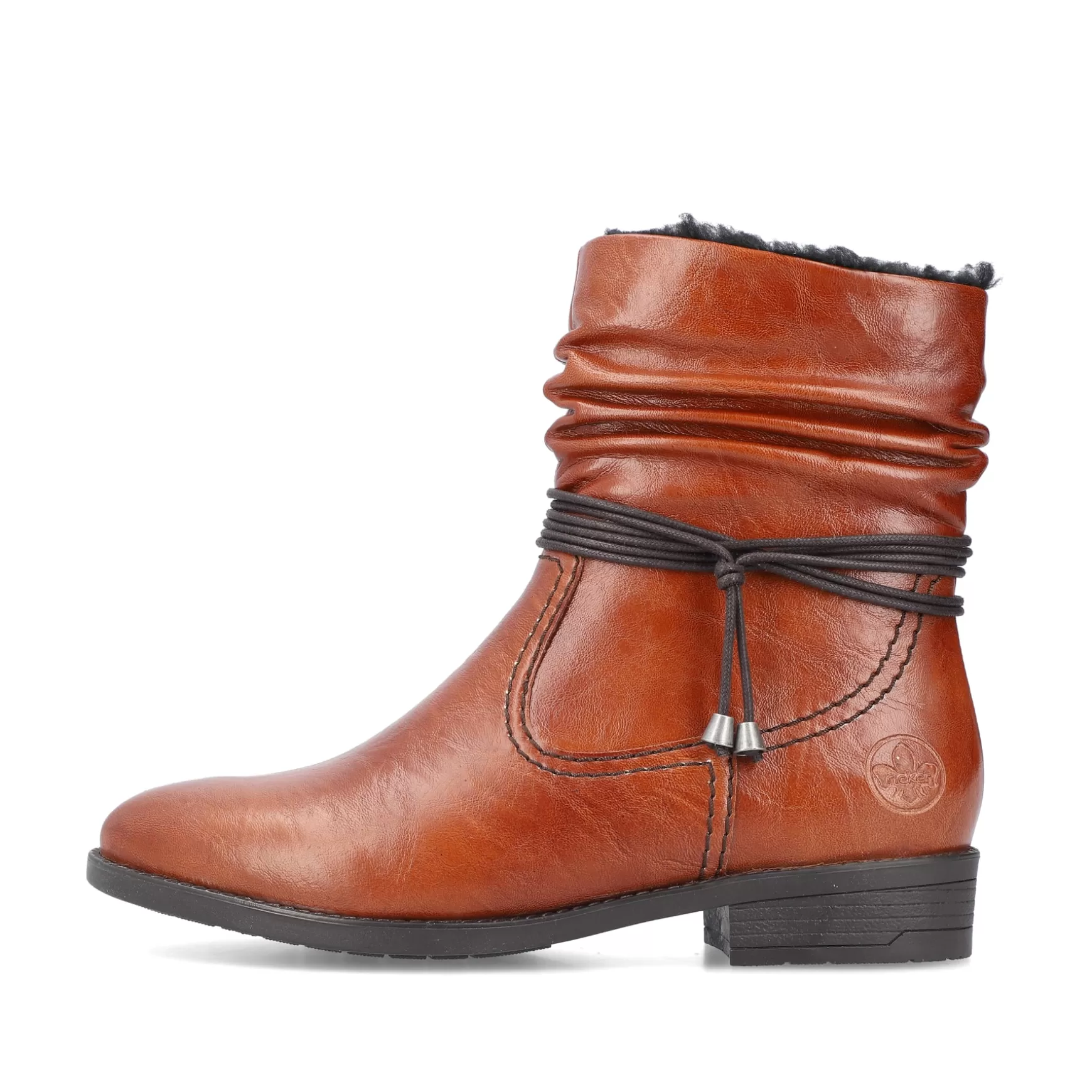 Women'S Short Boots Chestnut Brown-Rieker Shop