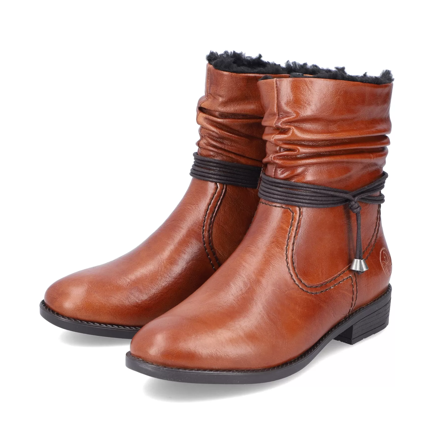 Women'S Short Boots Chestnut Brown-Rieker Shop