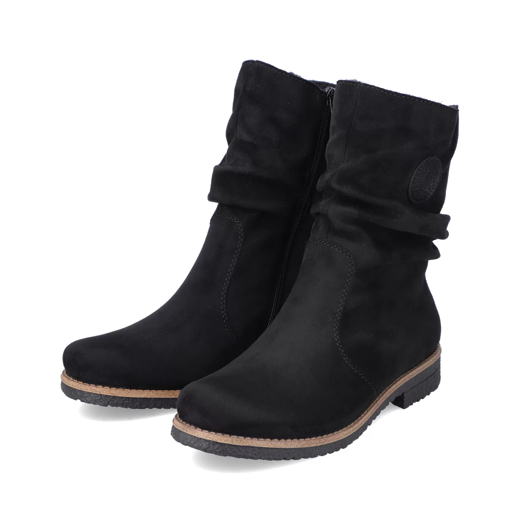 Women'S Short Boots Graphite Black-Rieker Store