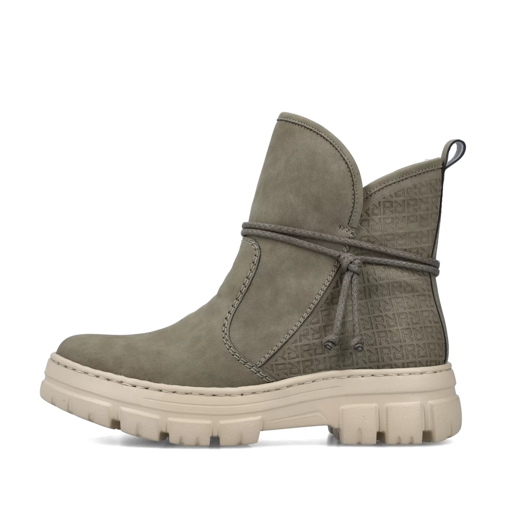 Women'S Short Boots Gray Green-Rieker Sale