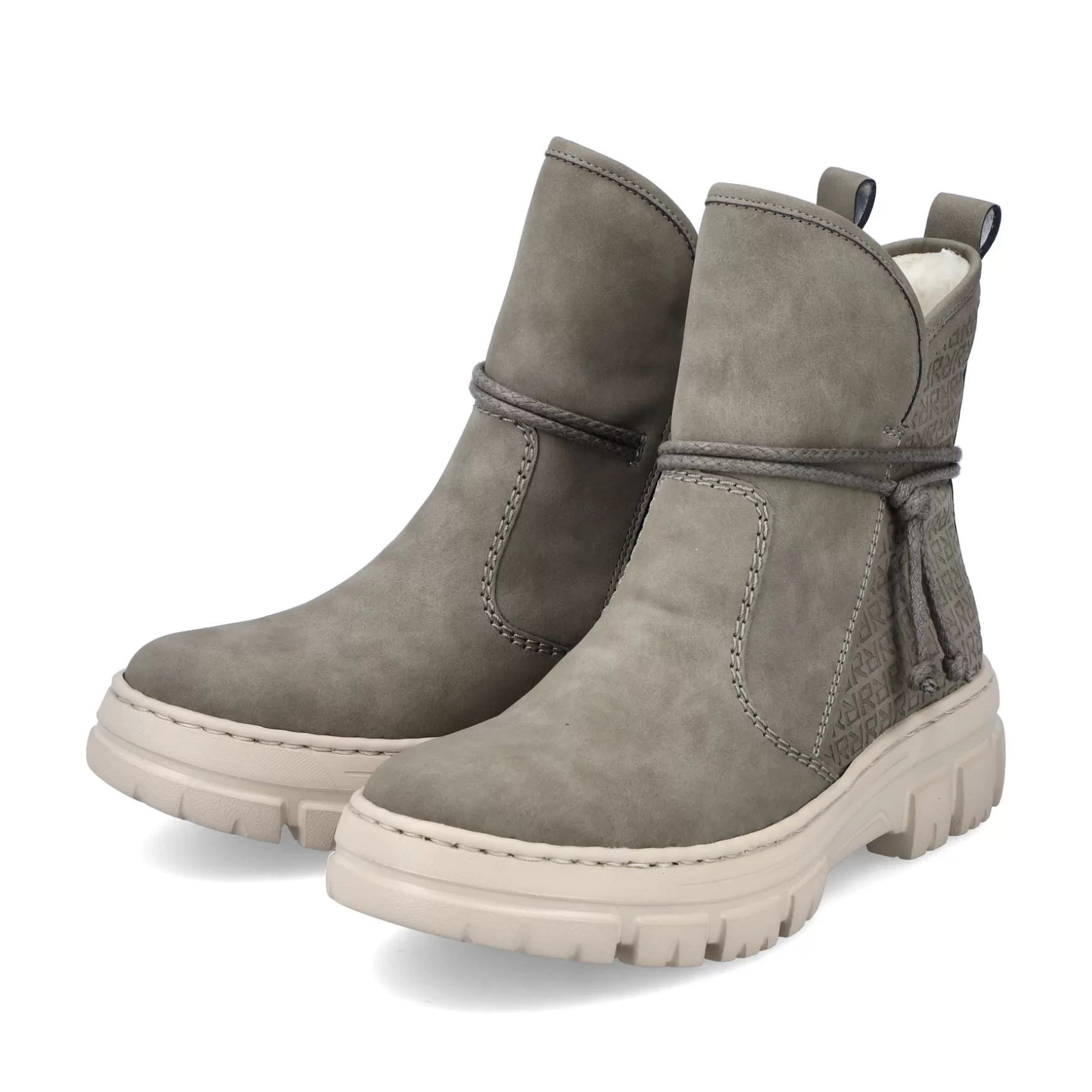 Women'S Short Boots Gray Green-Rieker Sale