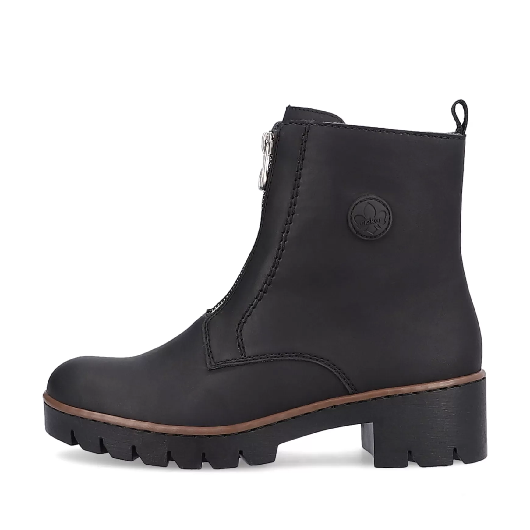 Women'S Short Boots Jet Black-Rieker Store