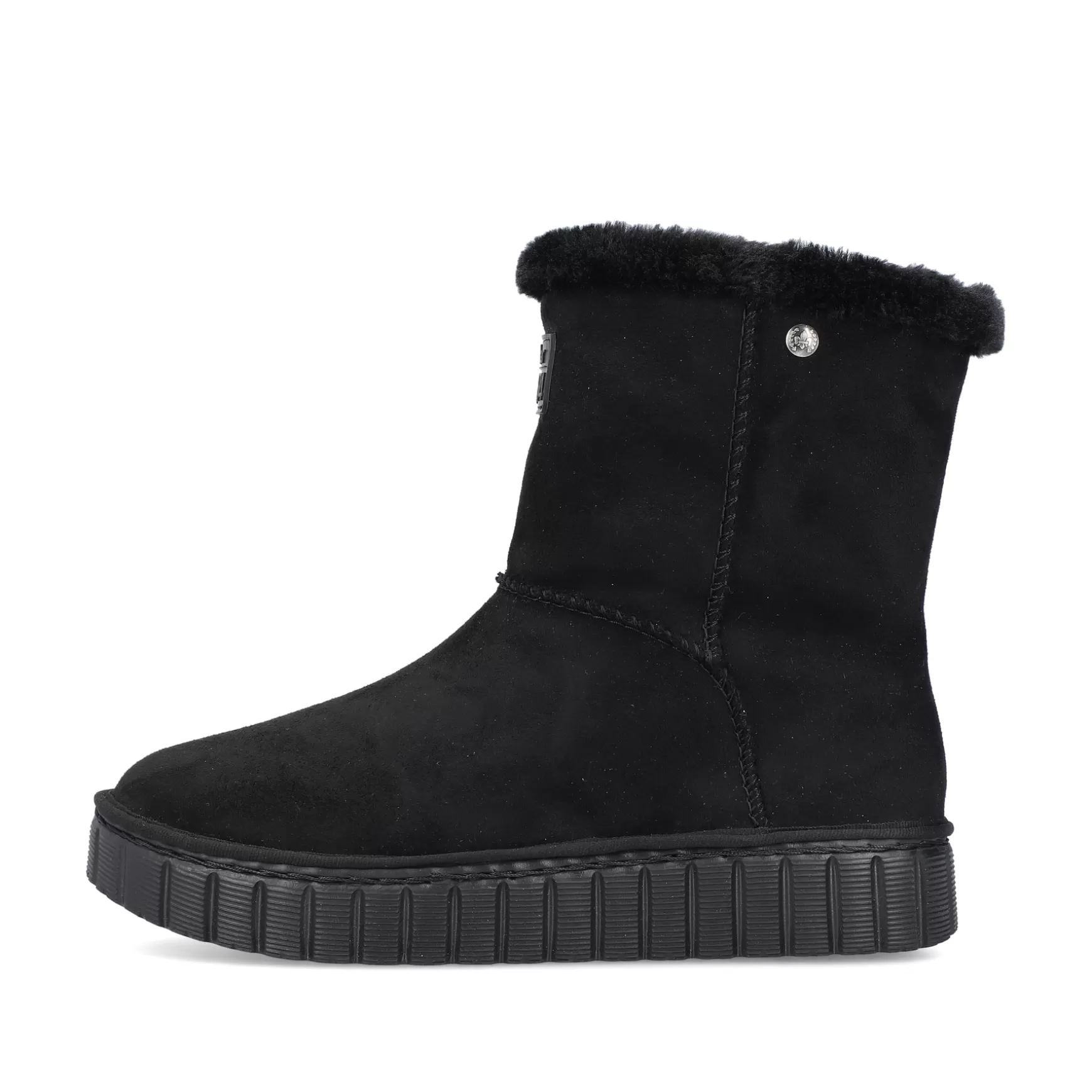 Women'S Short Boots Jet Black-Rieker Shop