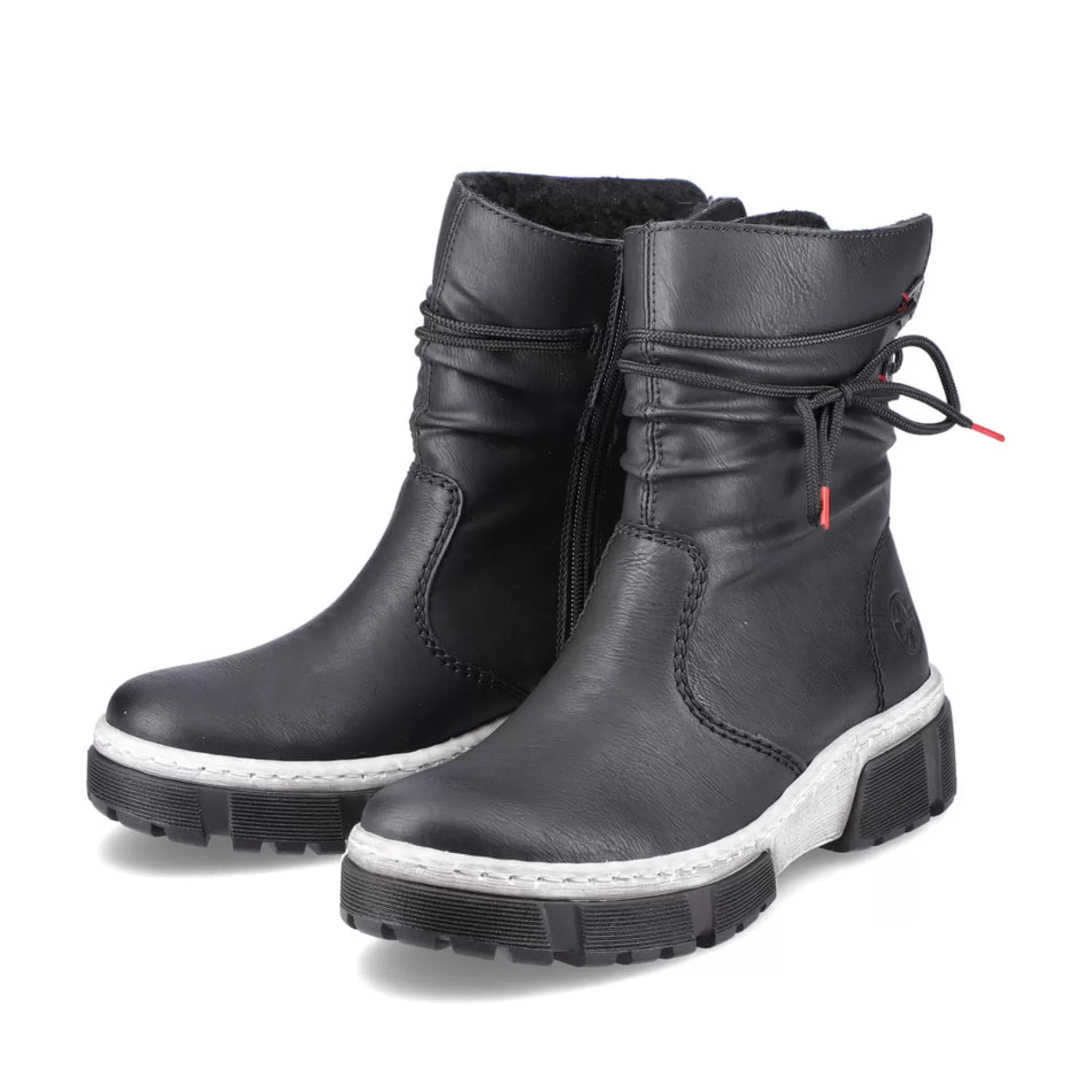 Women'S Short Boots Jet Black-Rieker Online