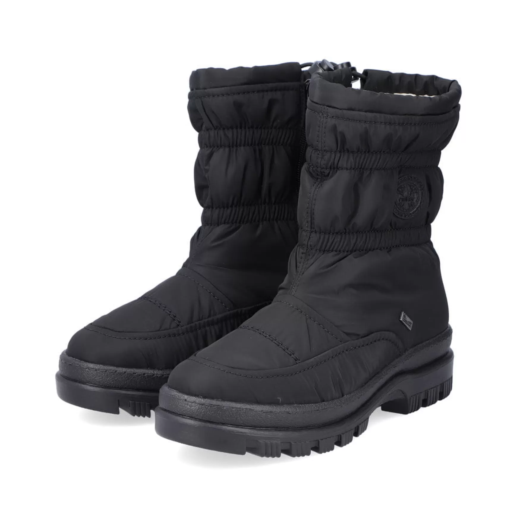 Women'S Short Boots Jet Black-Rieker Outlet