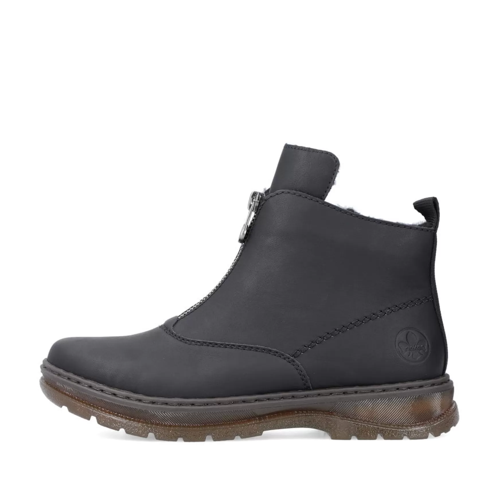 Women'S Short Boots Jet Black-Rieker Fashion