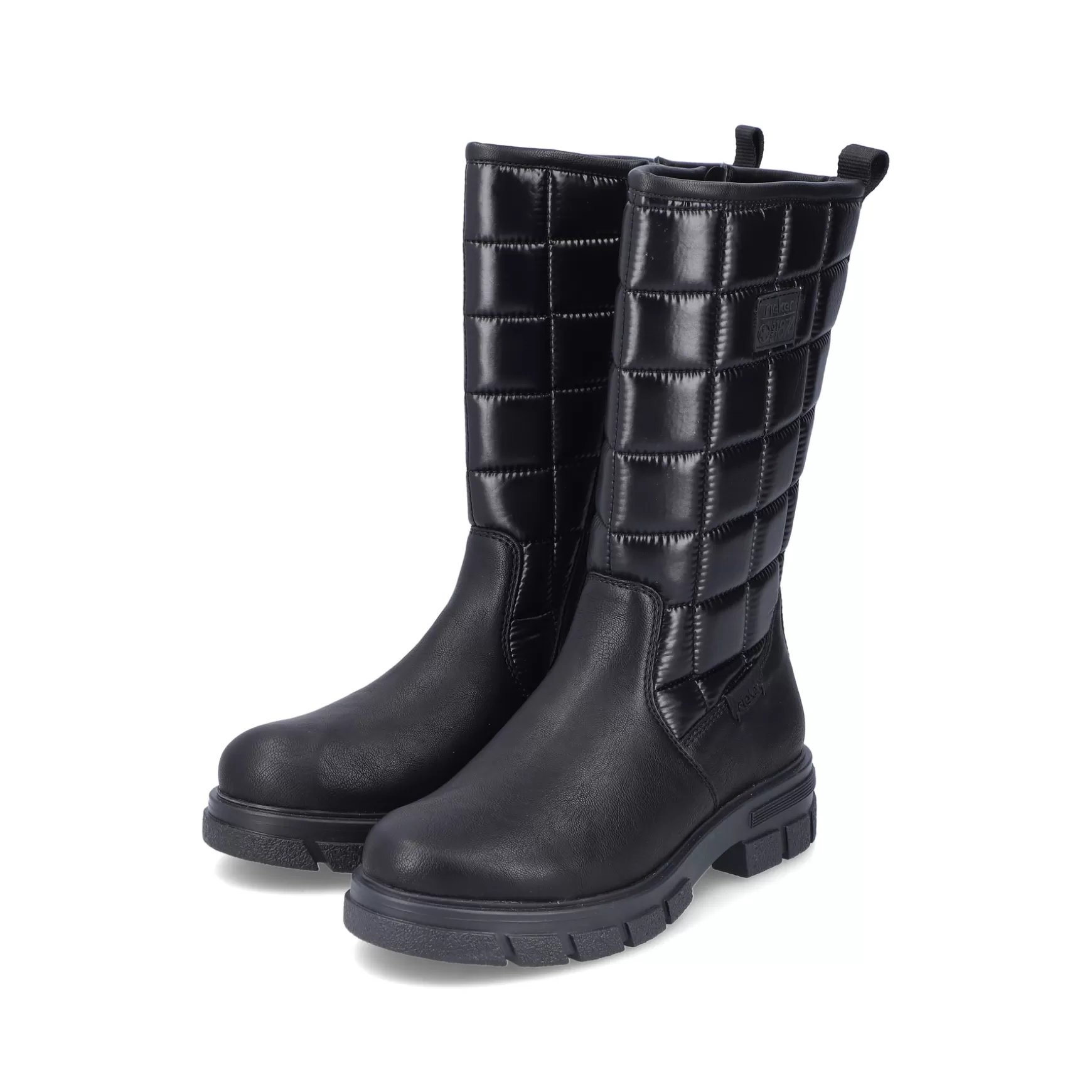 Women'S Short Boots Jet Black-Rieker Best Sale