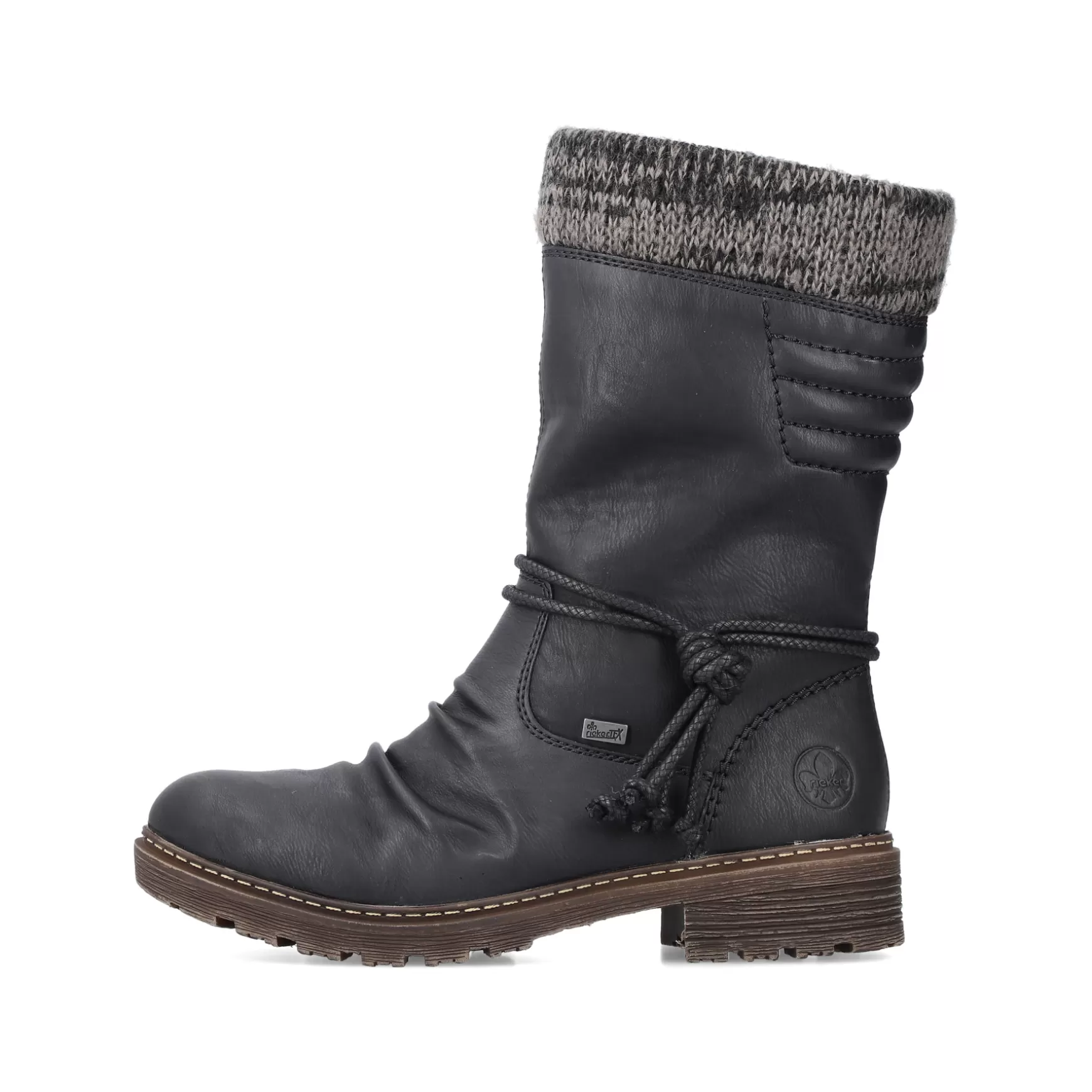 Women'S Short Boots Jet Black-Rieker Hot