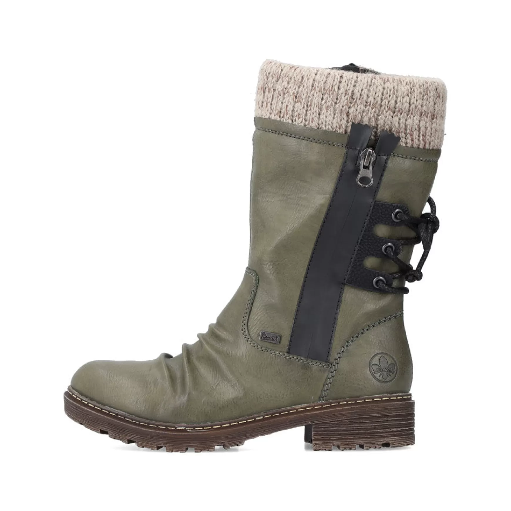 Women'S Short Boots Khaki Green-Rieker Best Sale