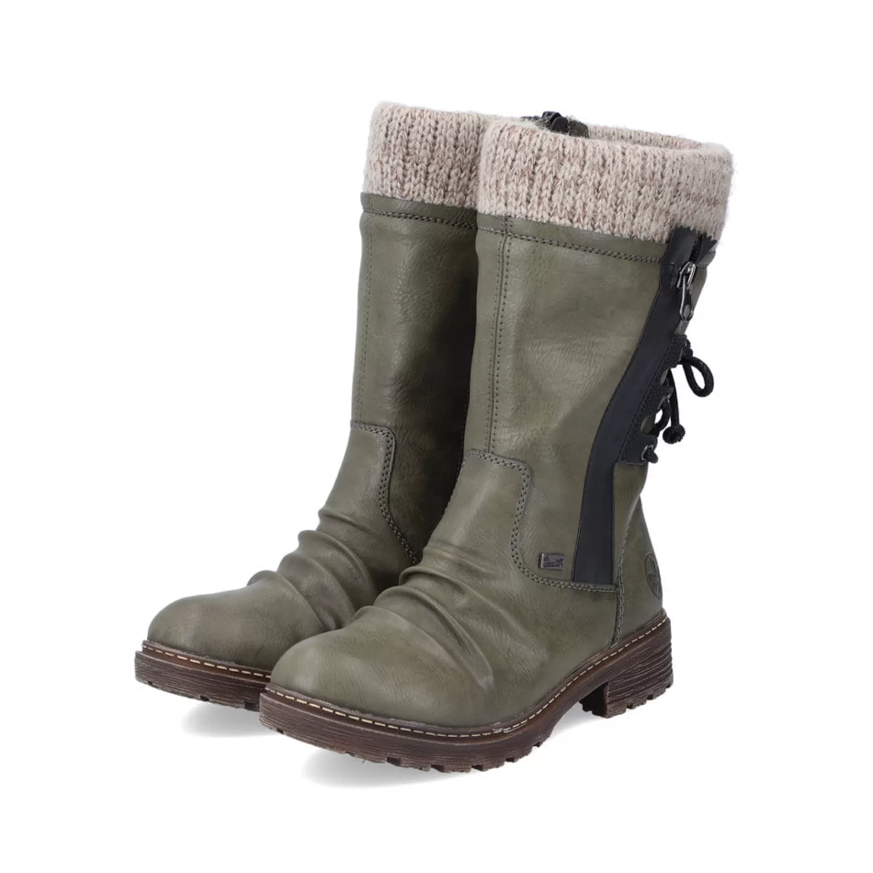 Women'S Short Boots Khaki Green-Rieker Best Sale