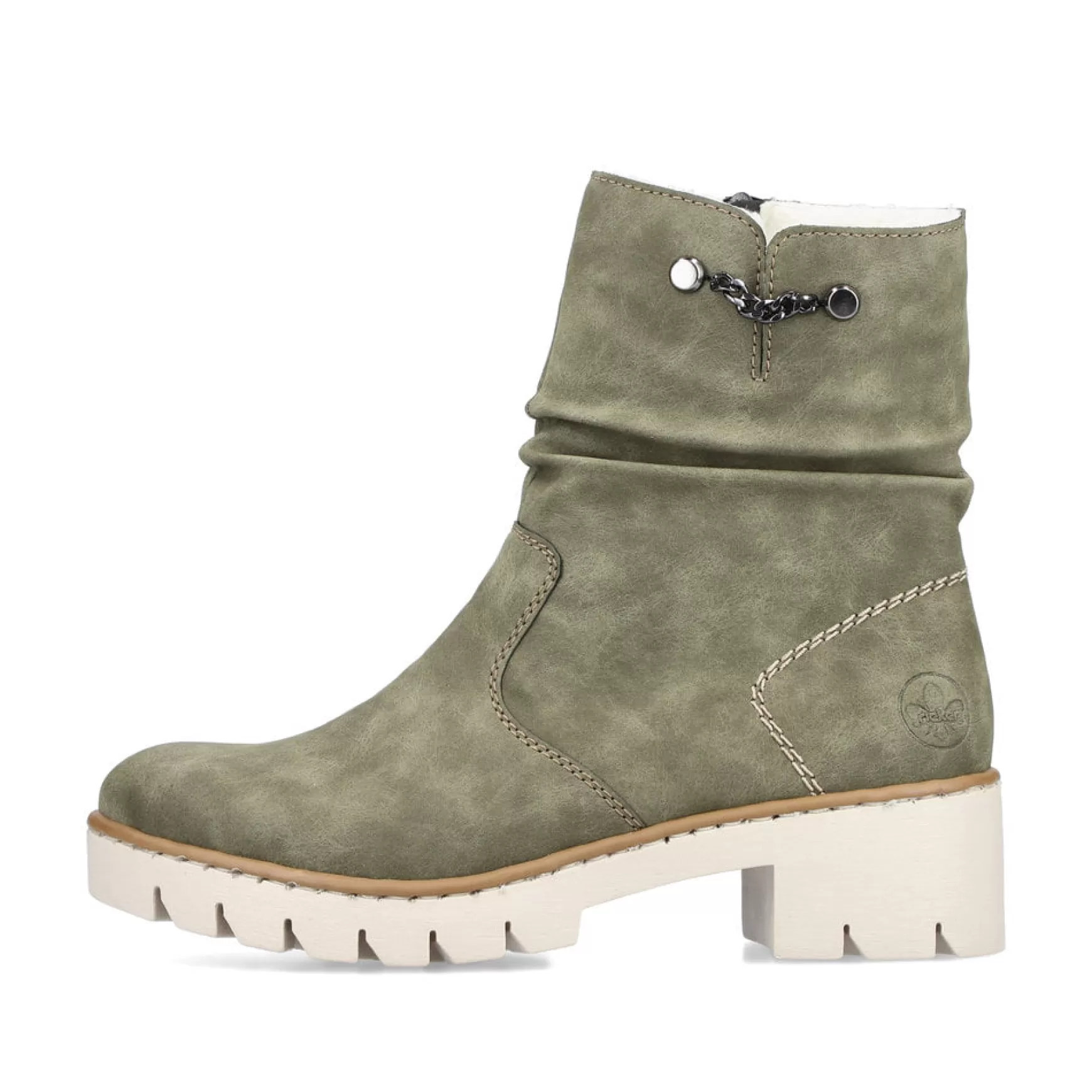 Women'S Short Boots Leaf Green-Rieker Best Sale